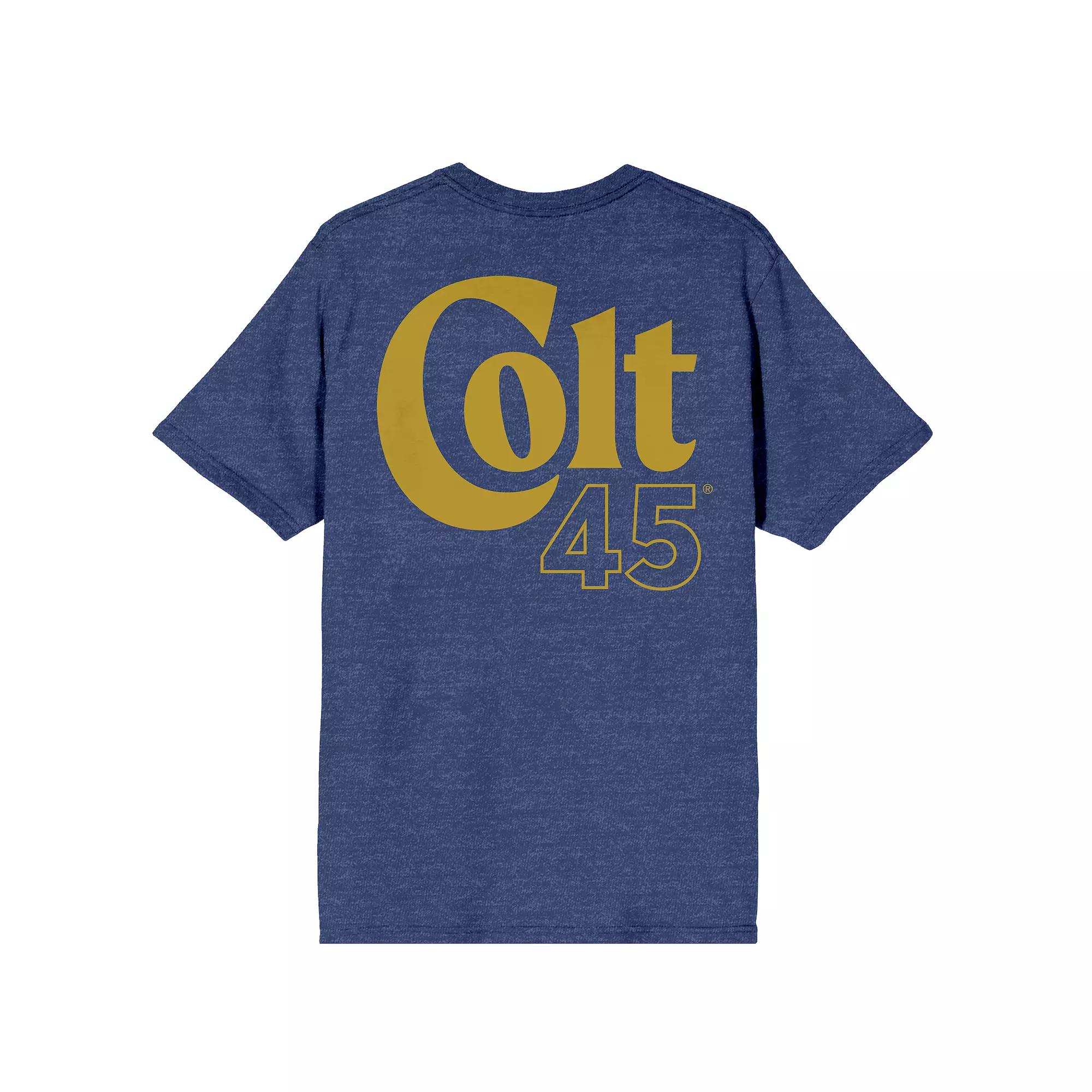 Men's Colt 45 Logo Art on Chest Graphic Tee,  Product Image