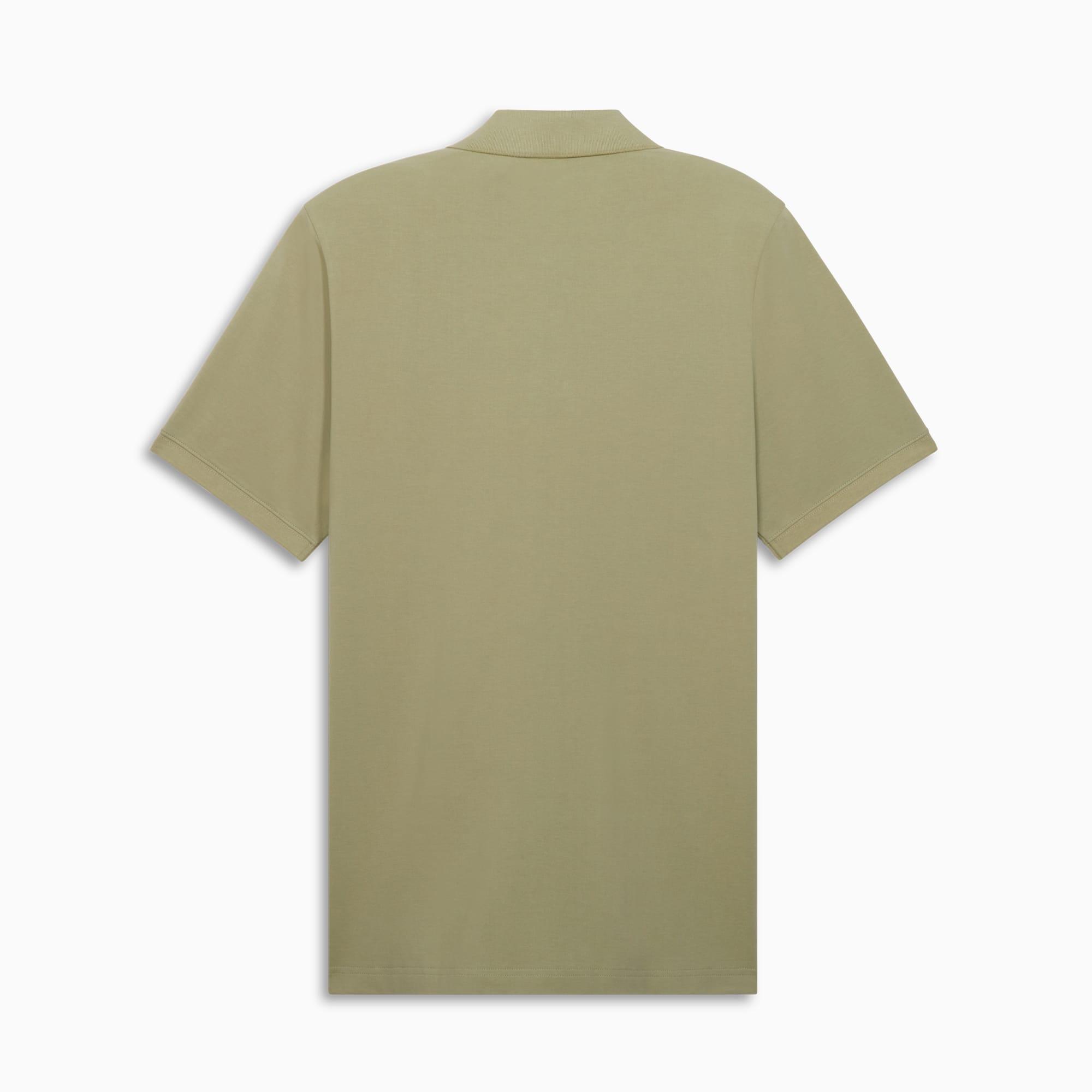 Essentials Small PUMA Logo Pique Polo US Men Product Image