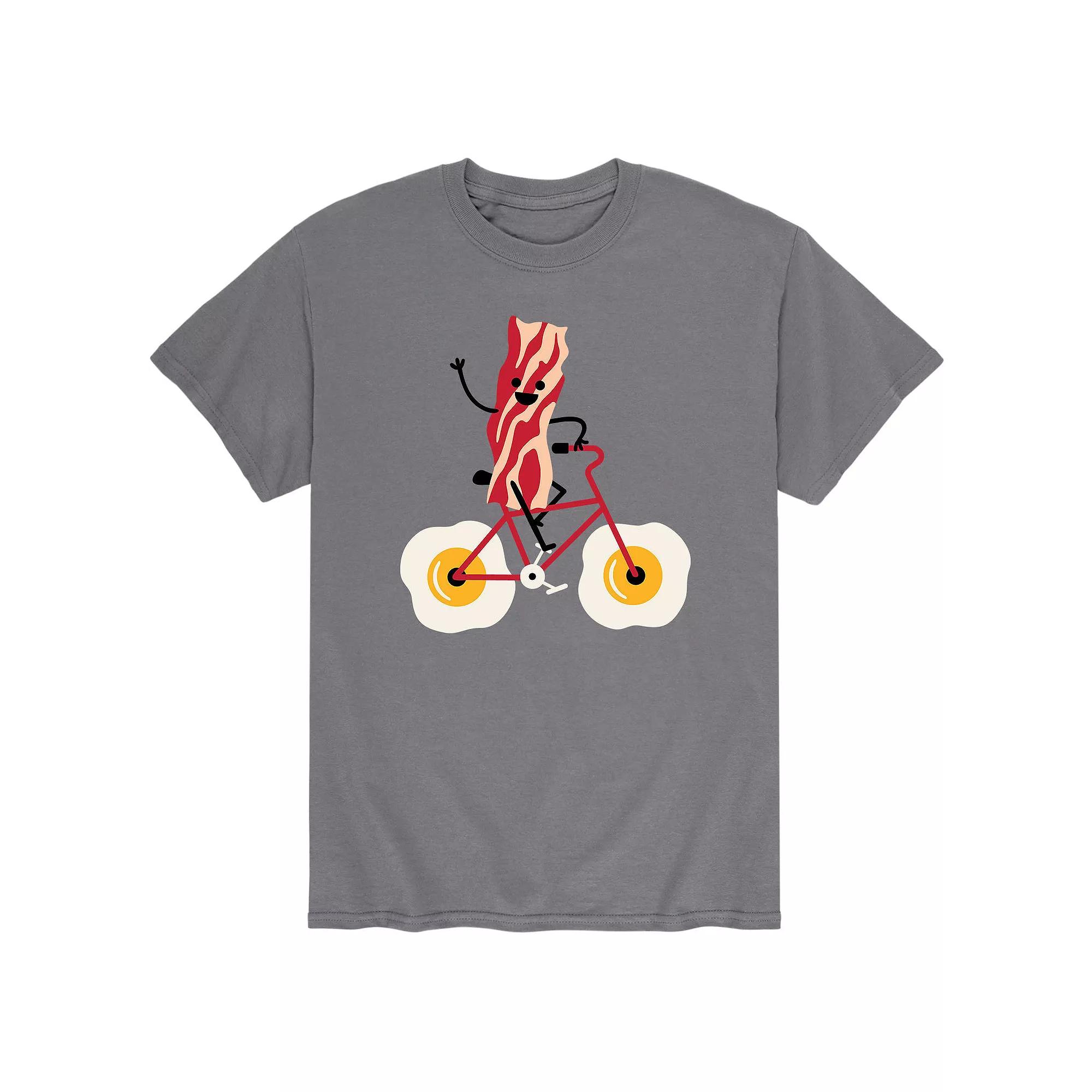 Men's Bacon Bike Tee,  Product Image