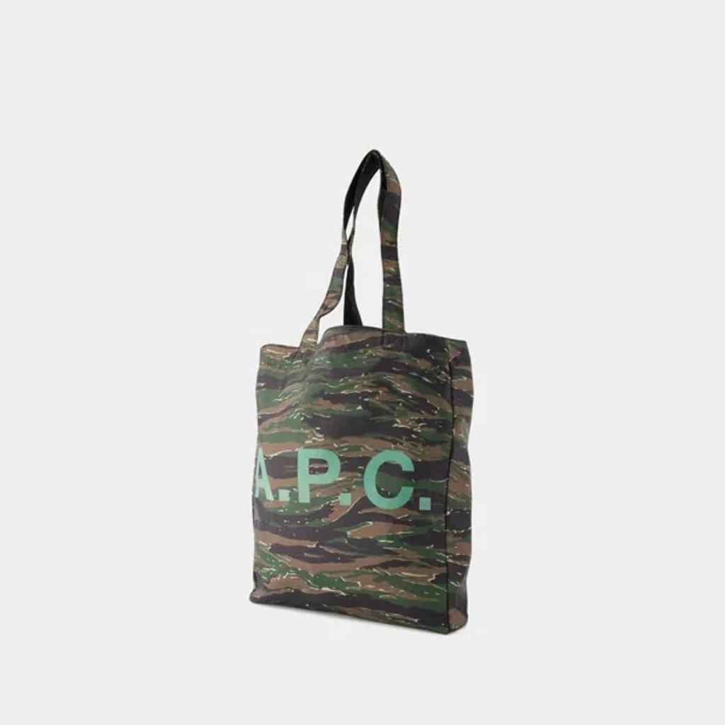 APC A.p.c. Lou Reversible Tote Bag In Brown Product Image