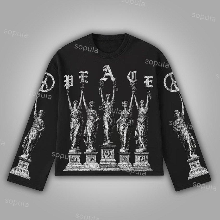 Angelthic Angel Playful Graphic Cotton T-shirt Product Image