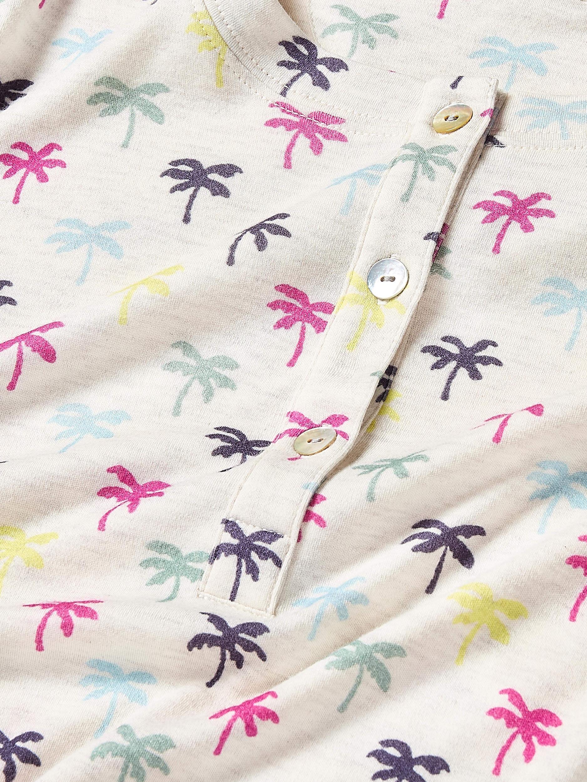 Cloud Henley Pajama Pant Set - Sun Valley Palms Female Product Image