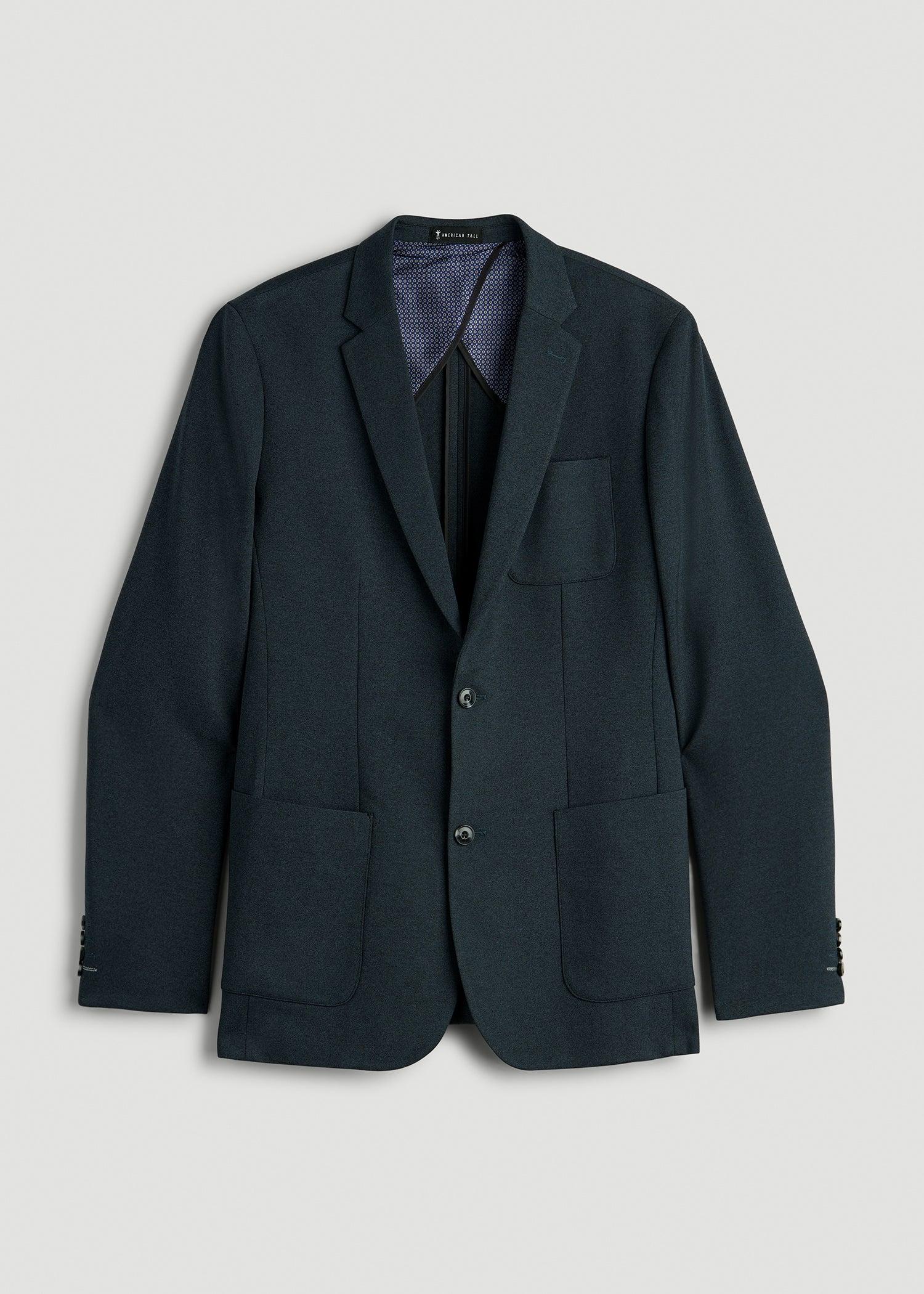 Core Blazer for Tall Men in Blue Steel Male Product Image