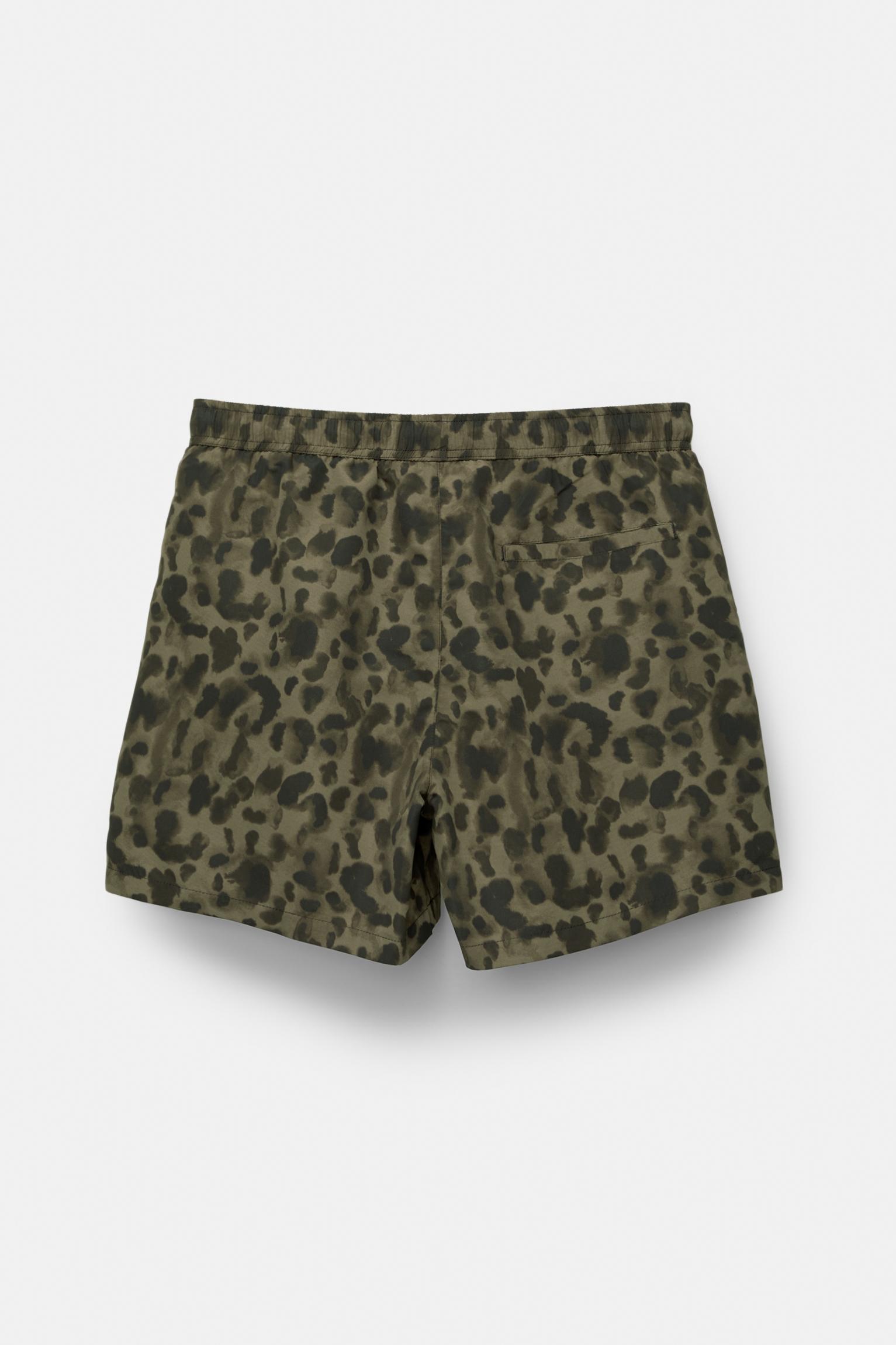 Leopard print board shorts Product Image