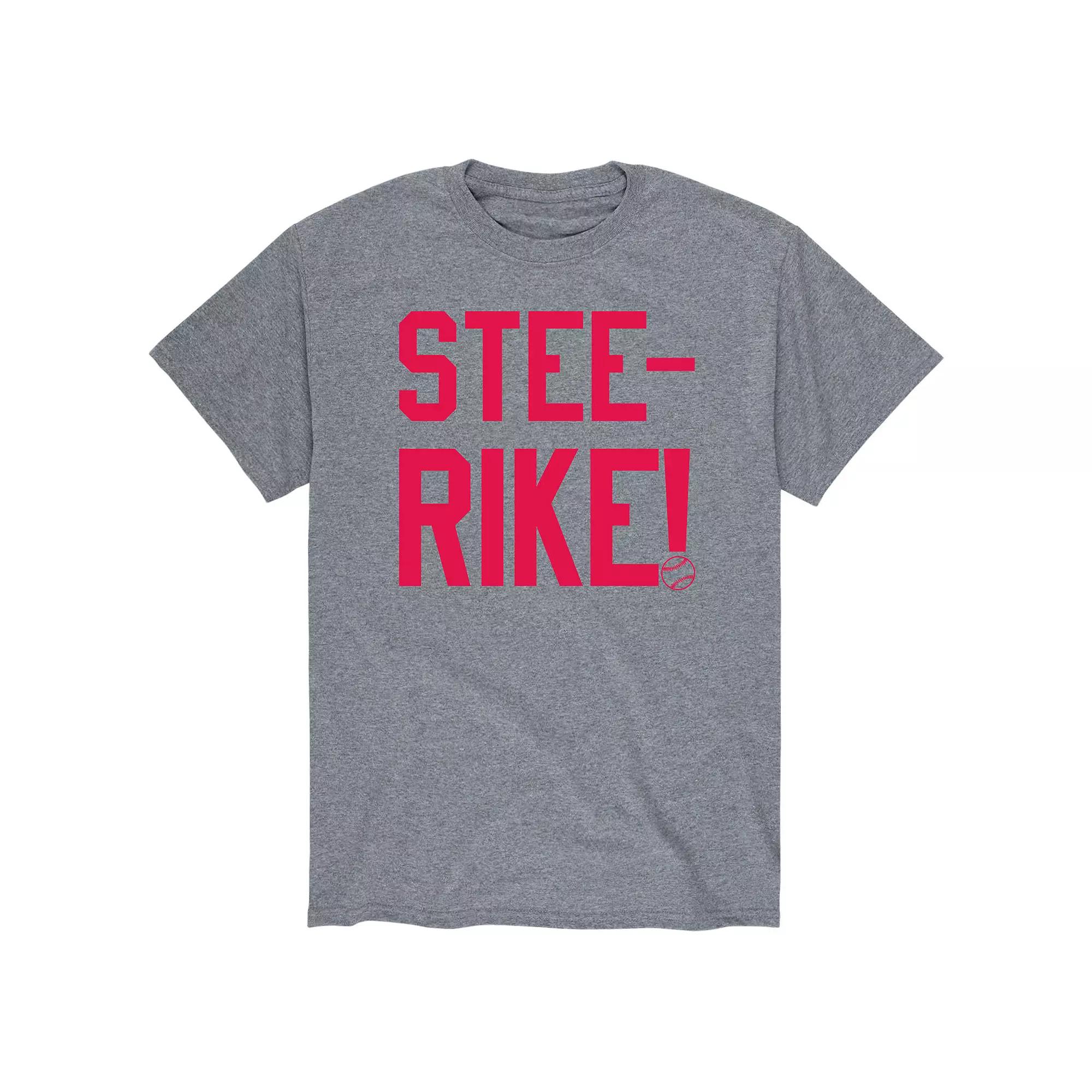 Men's Stee-Rike Baseball Tee,  Product Image