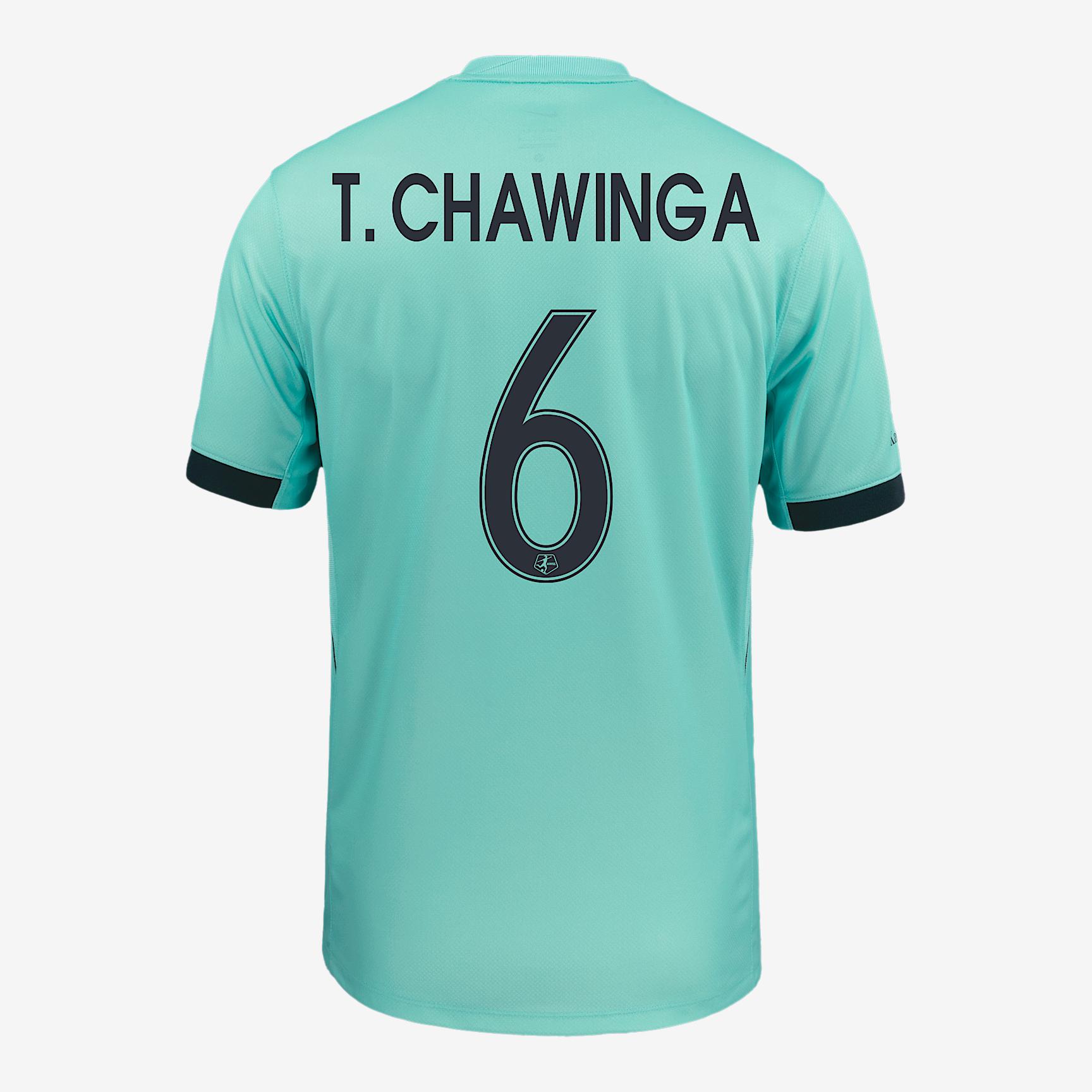 Debinha de Oliveira KC Current 2025 Stadium Away Nike Mens Dri-FIT NWSL Replica Jersey | P35556KCDO-HYT Product Image