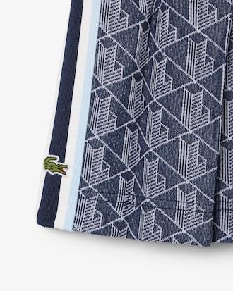 Monogram Jacquard Pleated Skirt Product Image