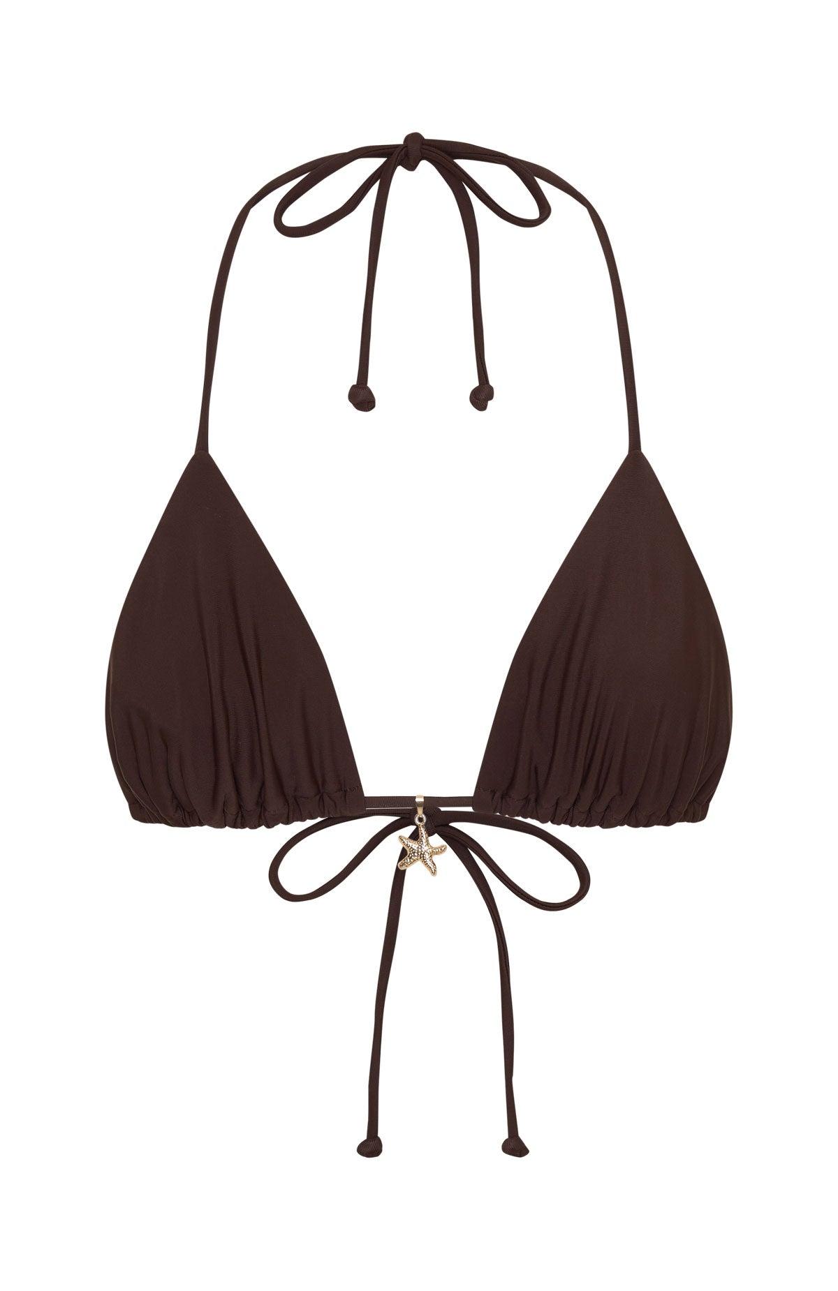 Sunset Bay Bikini Top Espresso Product Image