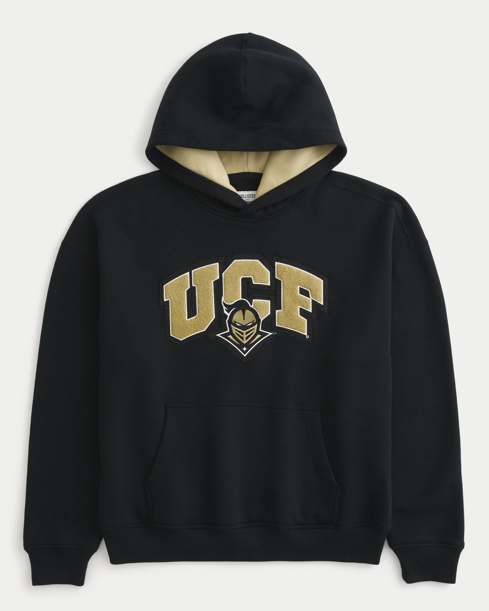 Boxy UConn Graphic Hoodie Product Image