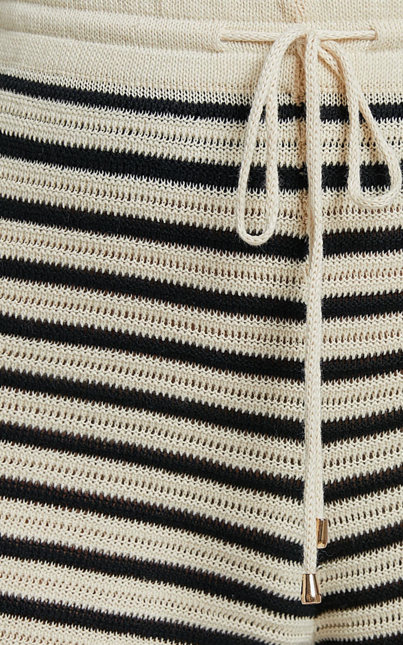 Runaway The Label - Cherie Short in Sand/Black Product Image