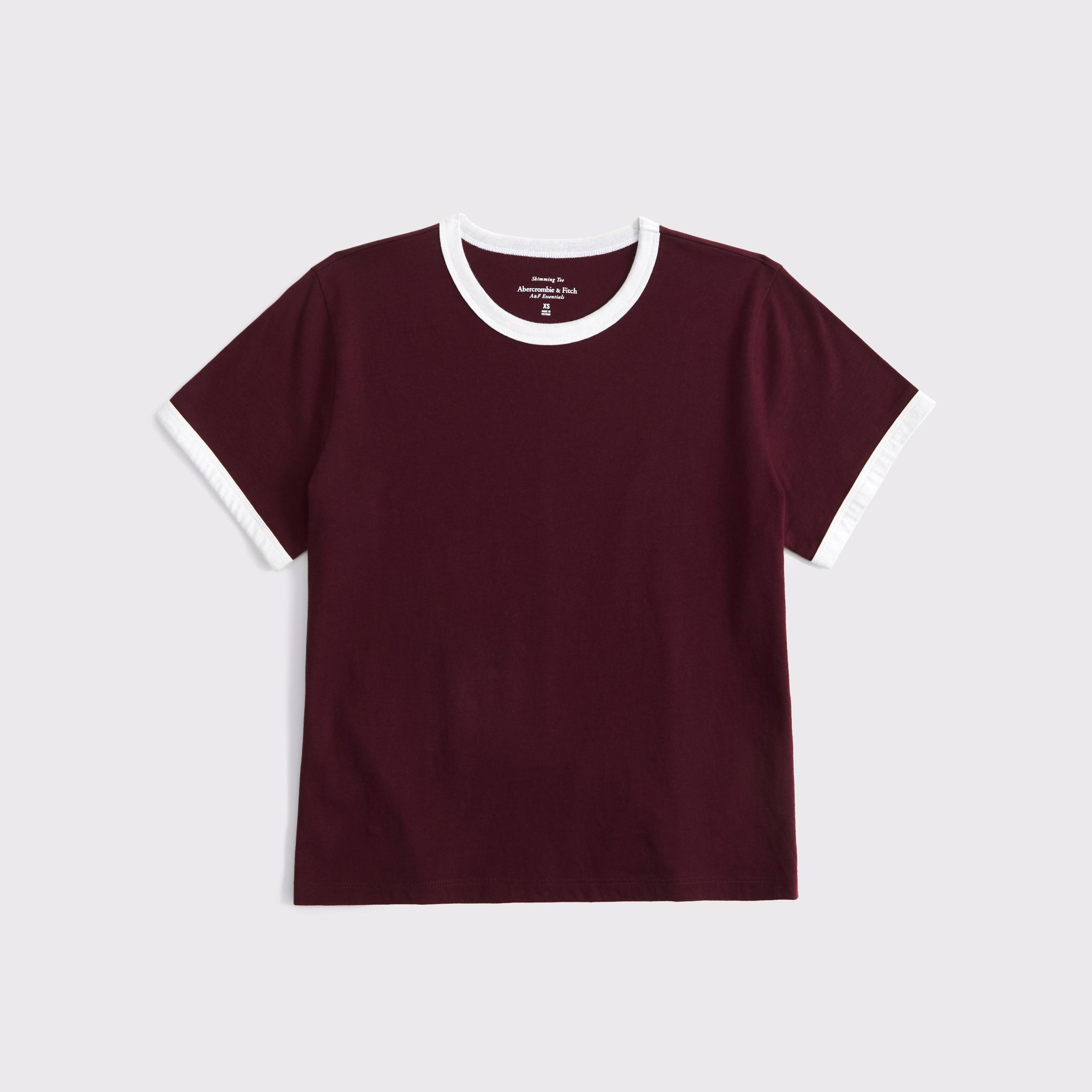 Essential Polished Body-Skimming Tee Product Image