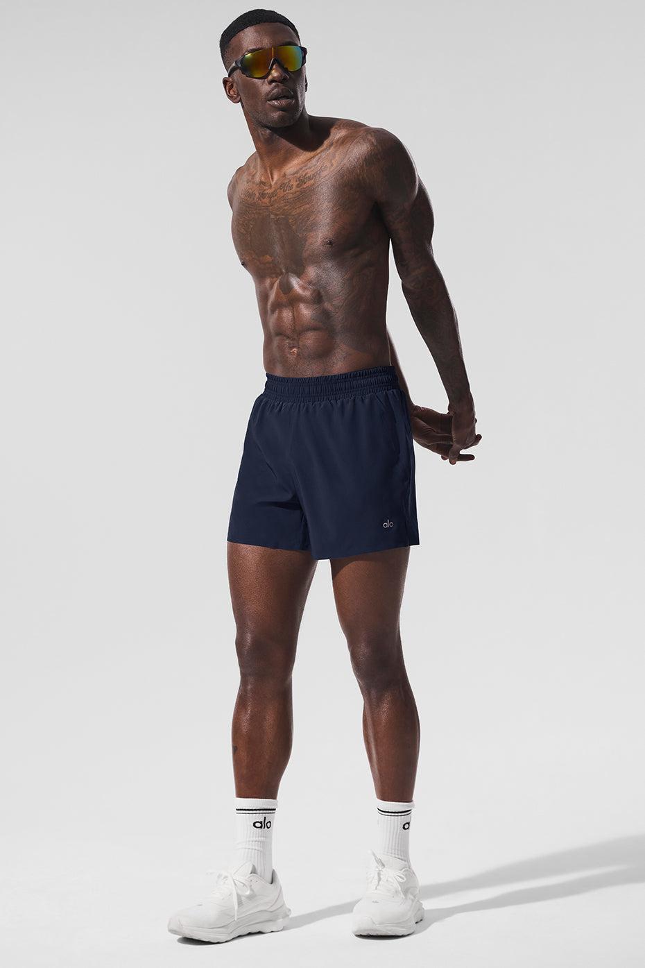 5" Adapt Running Short - Navy Male Product Image