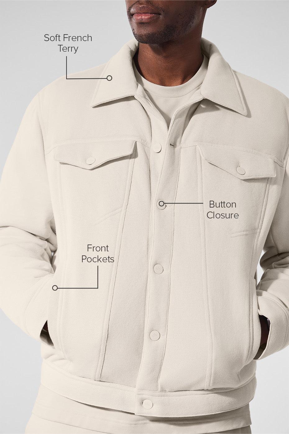 Ease Trucker Jacket - Bone Product Image