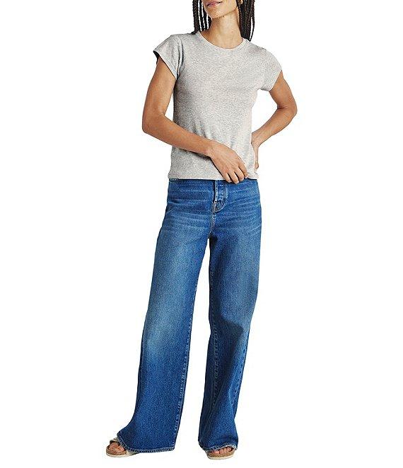 Splendid Faye Crew Neck Short Sleeve Tee Product Image