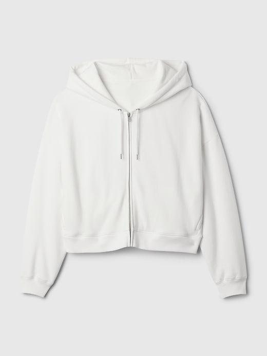 VintageSoft Crop Hoodie Product Image