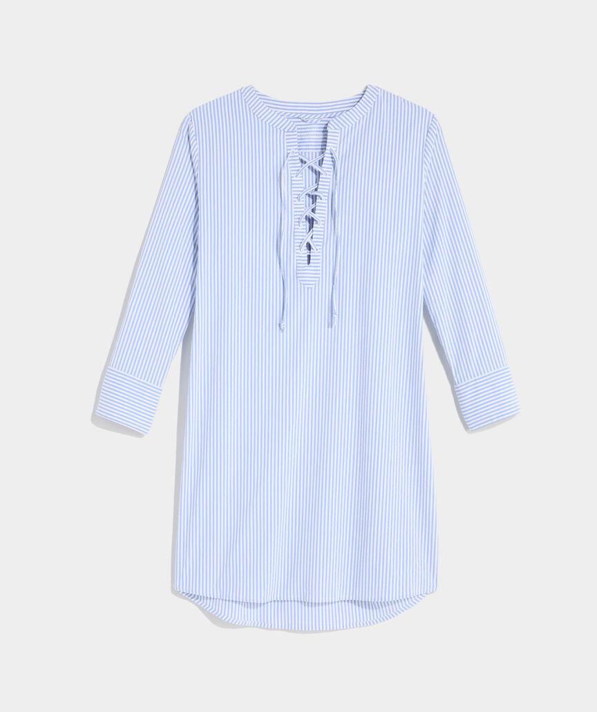 Harbor Lace-Up Dress Product Image