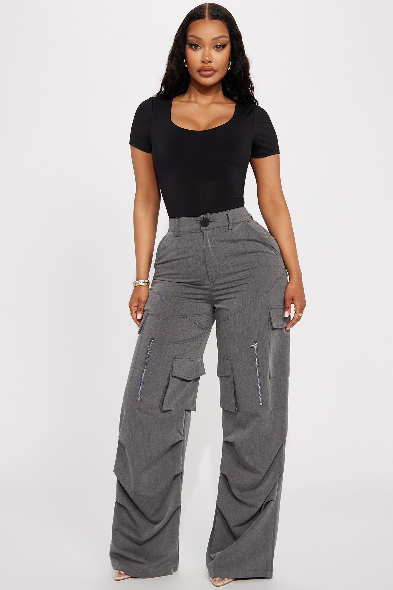 Tabitha Short Sleeve Bodysuit - Black Product Image