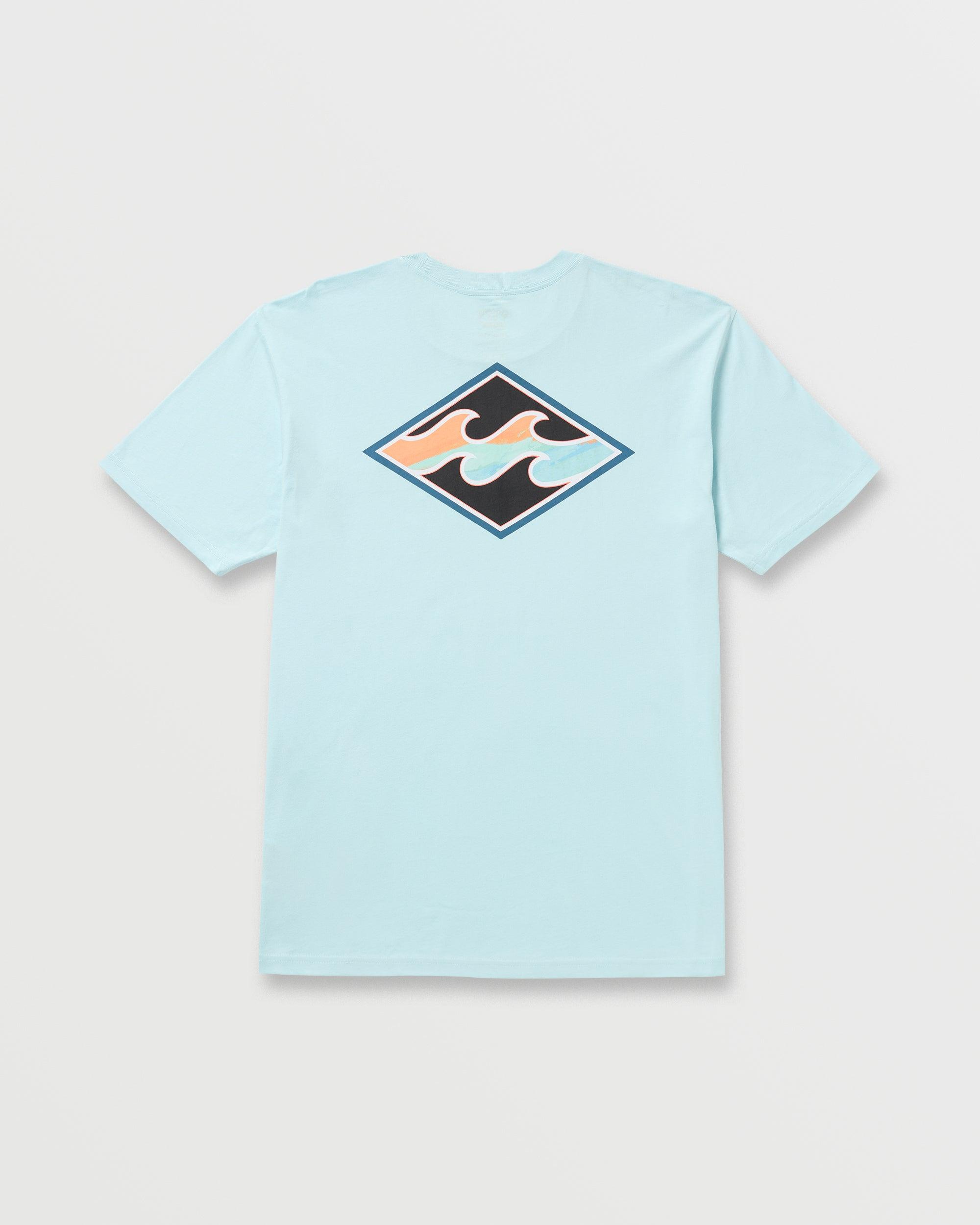 Crayon Wave Premium Tee - Coastal Blue Male Product Image