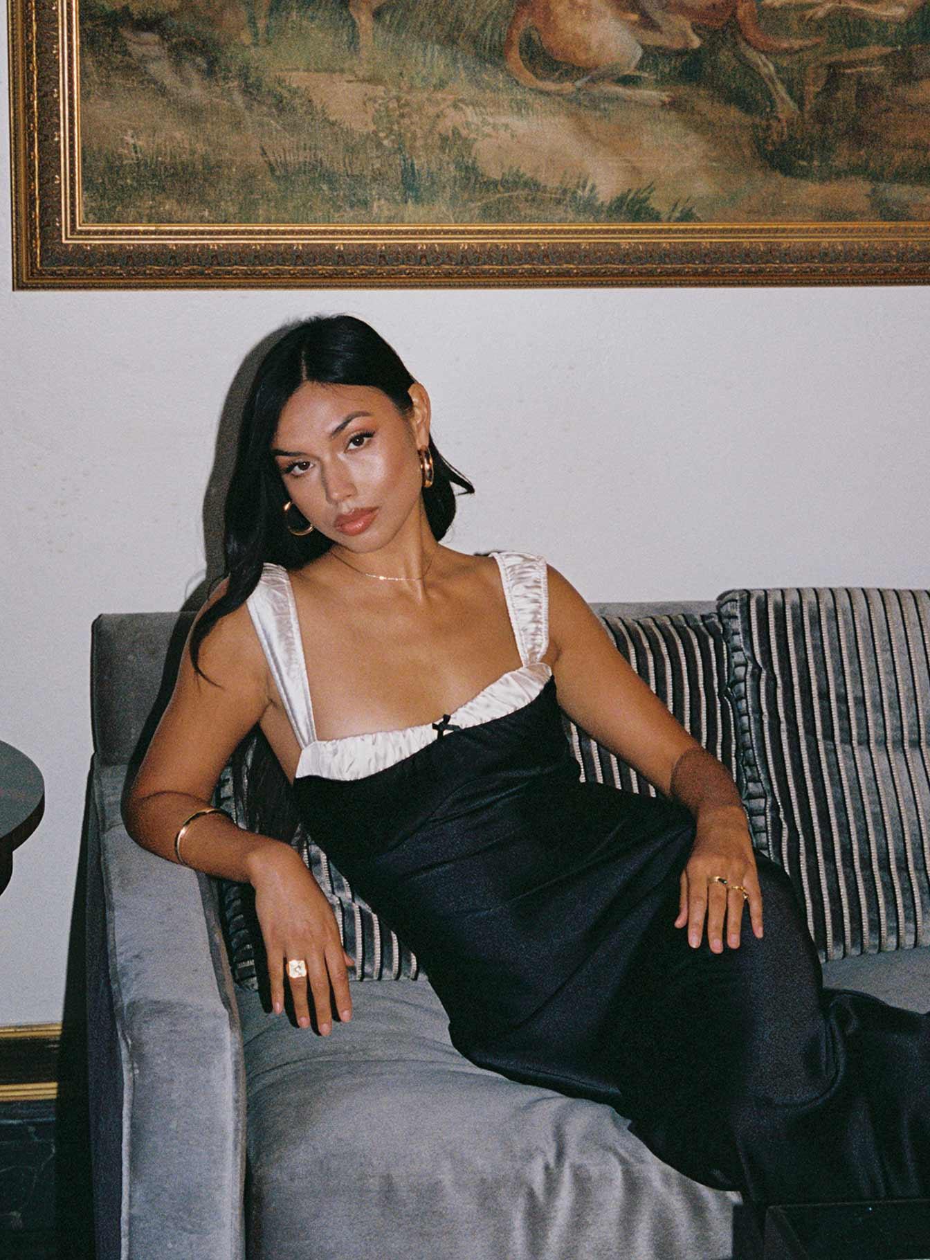 Emmert Maxi Dress Black Product Image