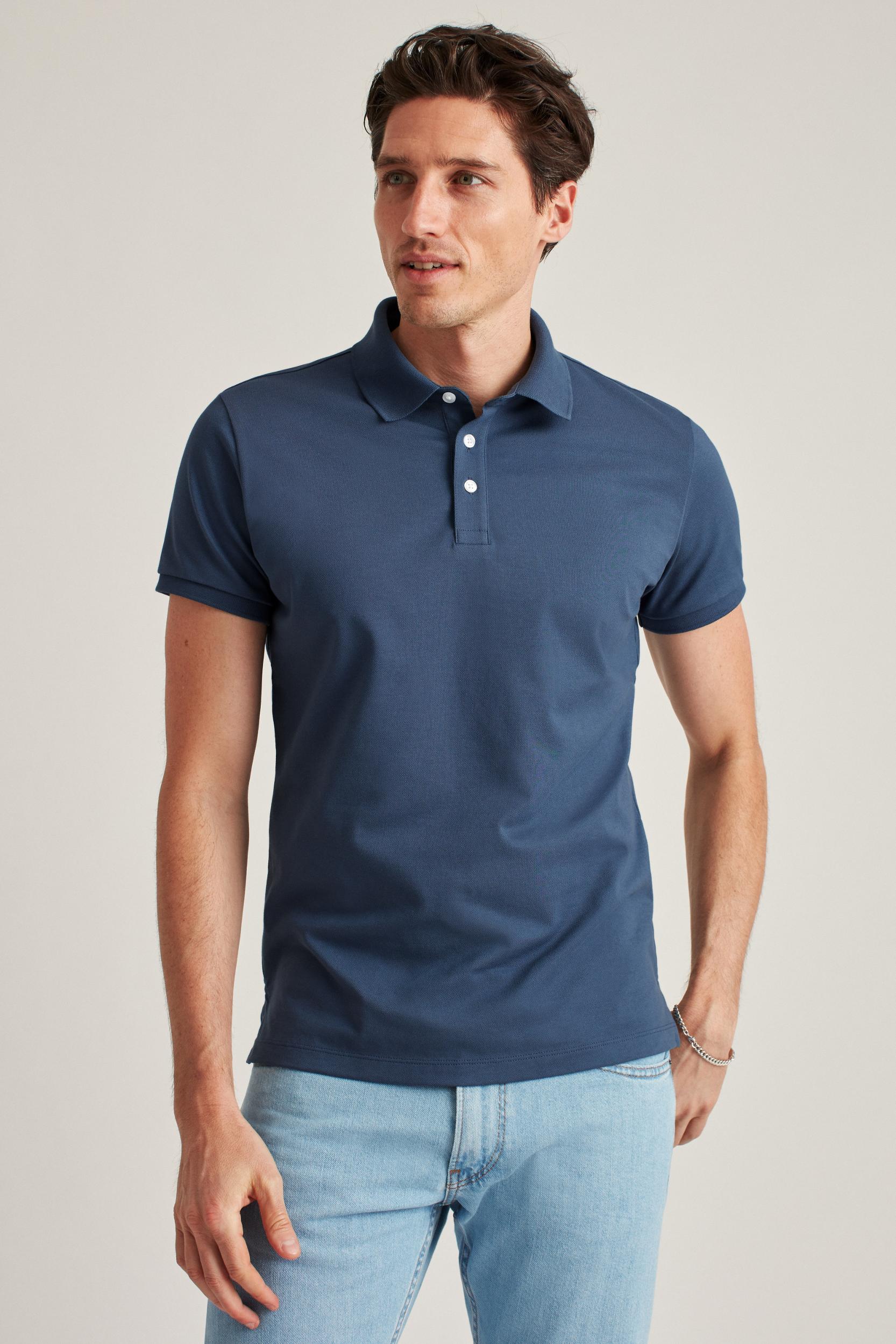 Stretch Pique Polo Product Image