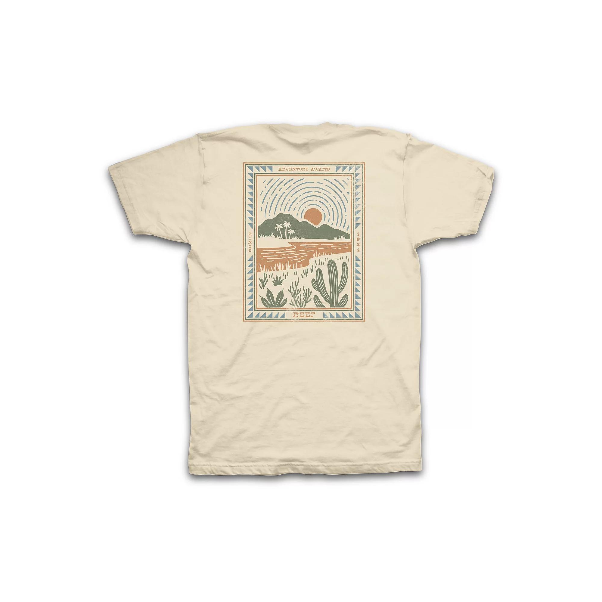 Men's Reef Baja Graphic Tee, Size: XL, Ivory Product Image