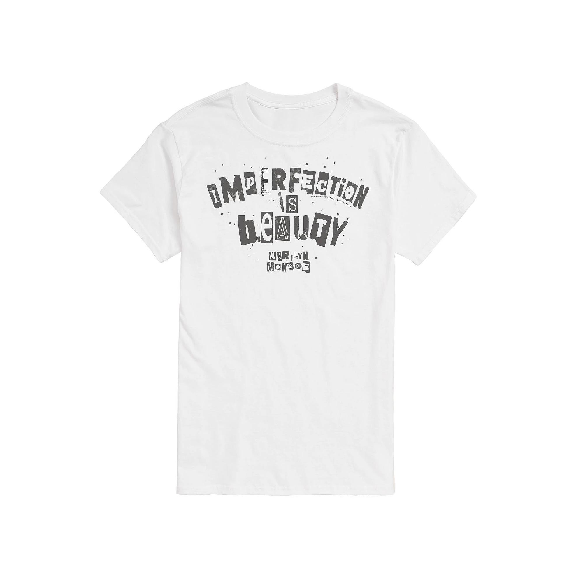 Men's Marilyn Monroe Imperfection Beauty Tee,  Product Image