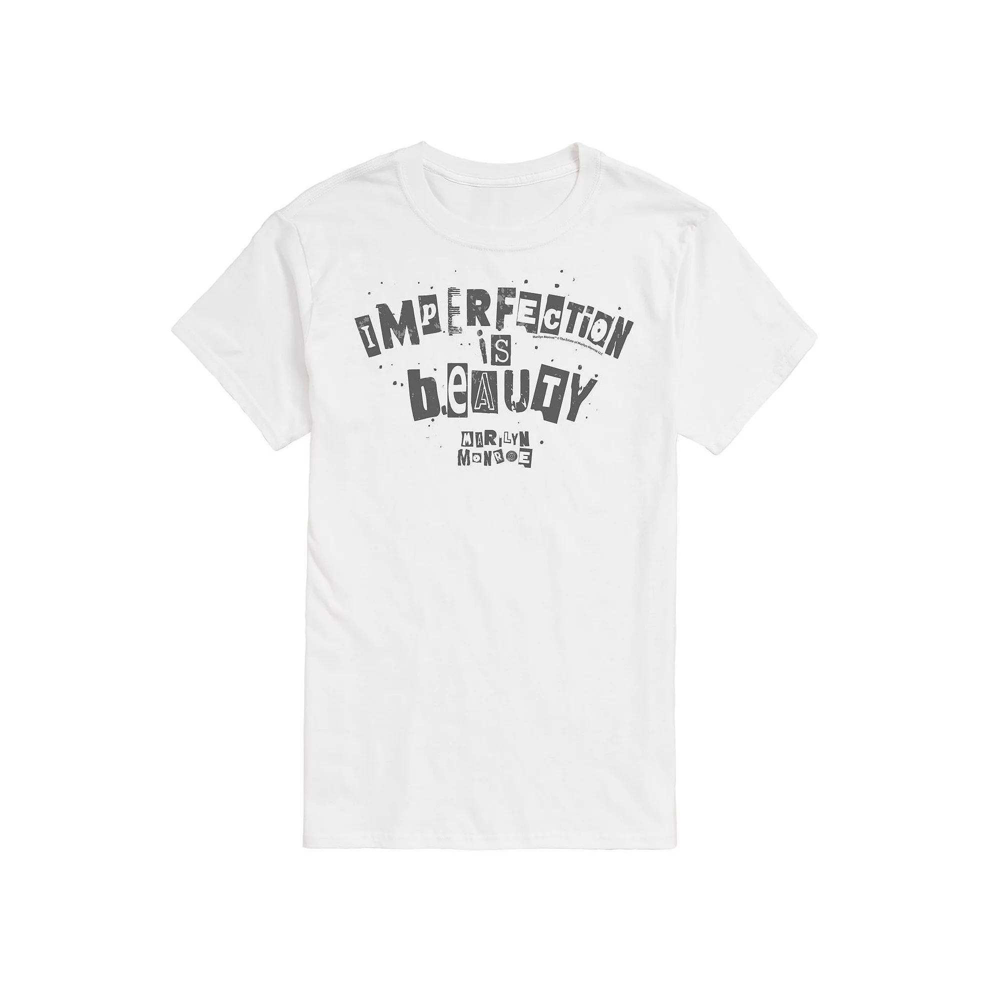 Men's Marilyn Monroe Imperfection Beauty Tee,  Product Image