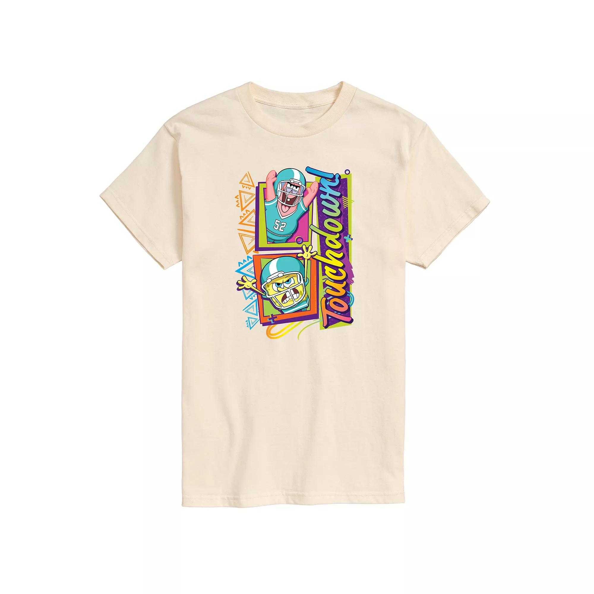 Men's SpongeBob SquarePants Touchdown Tee,  Product Image