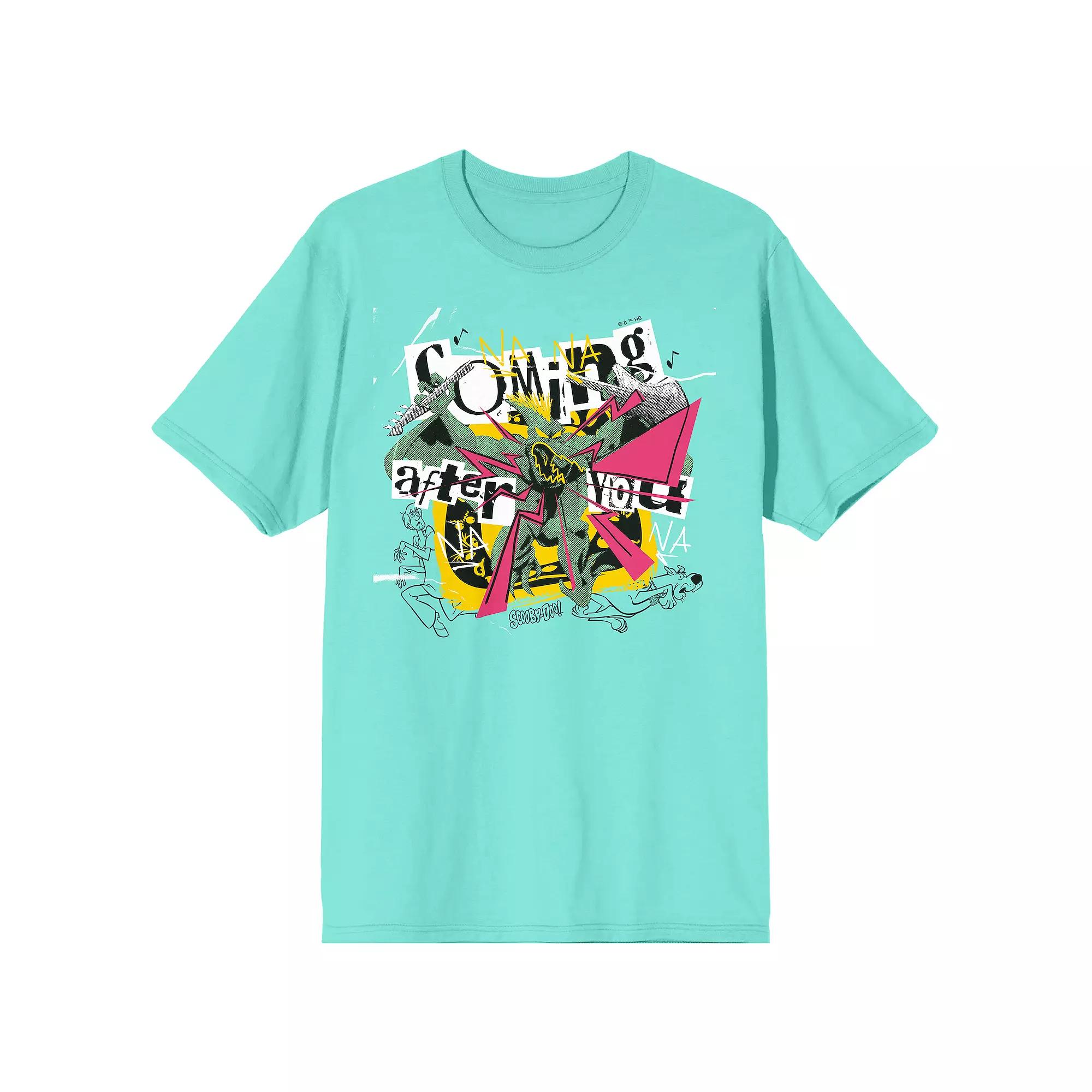 Men's Scooby-Doo Pterodactyl Smash Short Sleeve Graphic T-Shirt,  Product Image