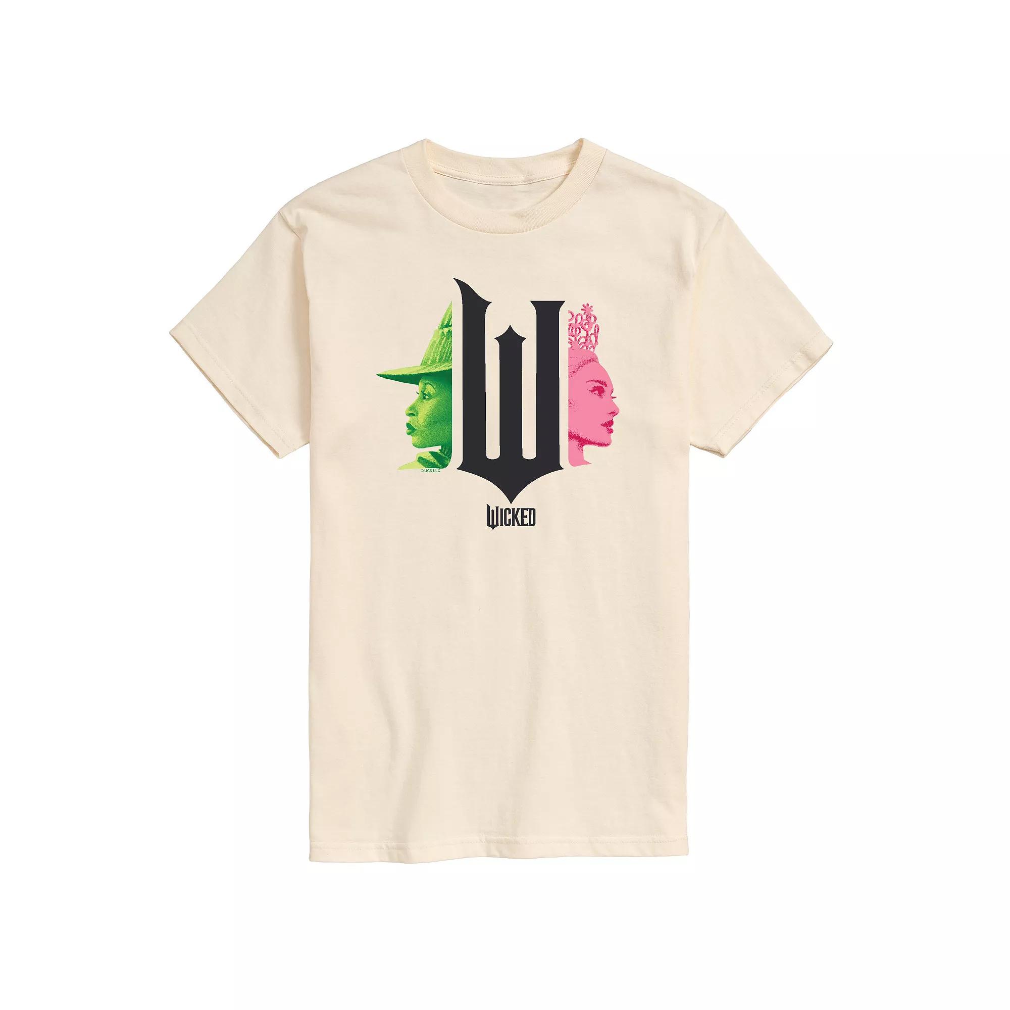 Men's Wicked Elphaba & Glinda Graphic Tee,  Product Image