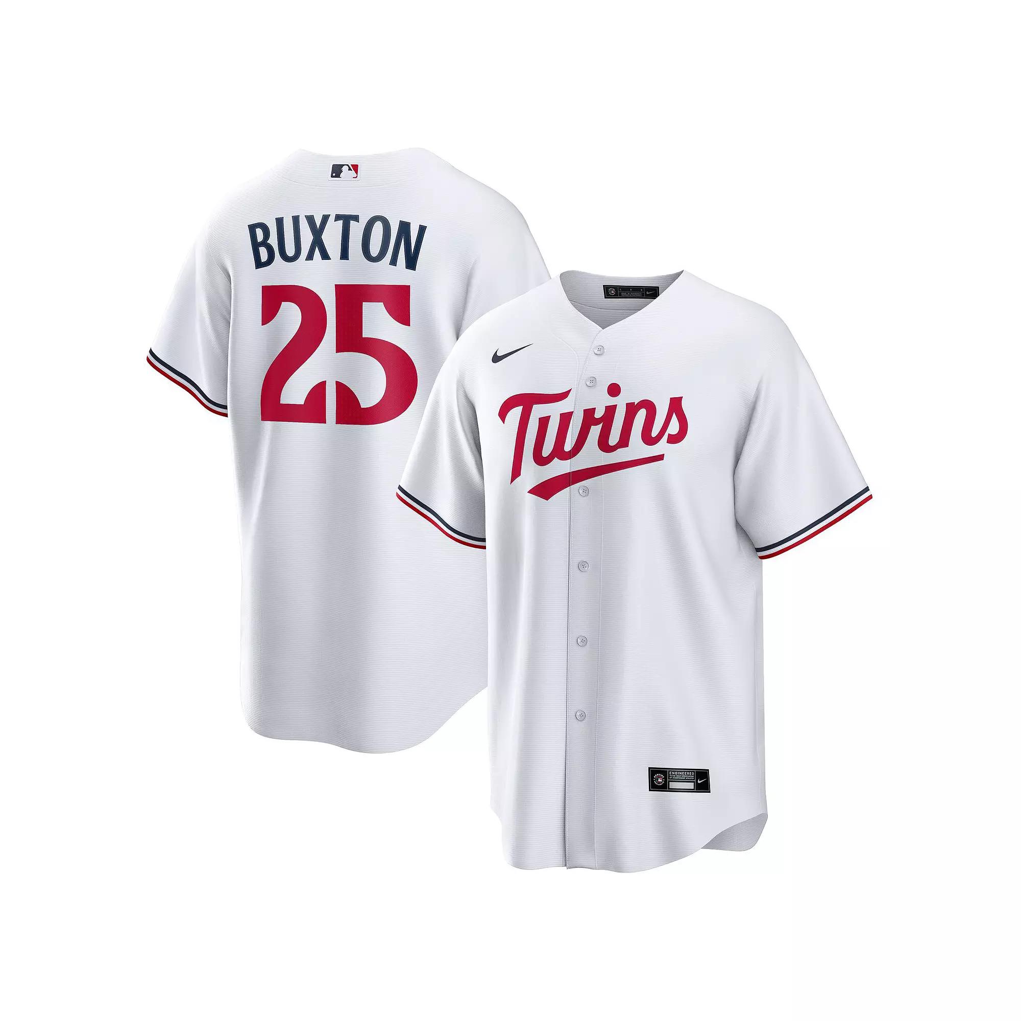 Men's Nike Byron Buxton White Minnesota Twins Home Replica Jersey, Size: 2XL Product Image