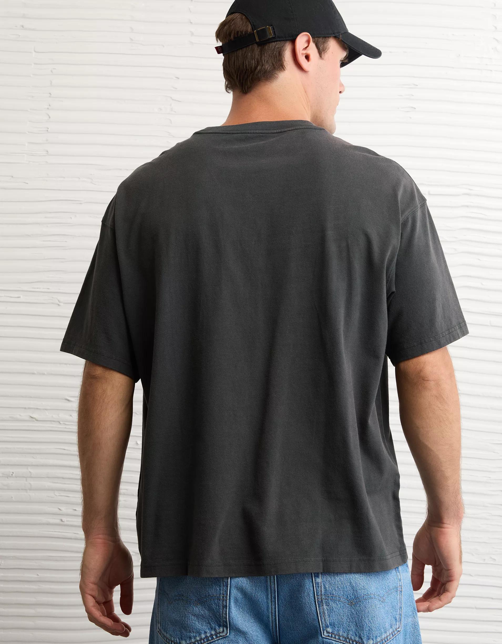 AE Boxy Oklahoma Sooners Graphic T-Shirt Product Image