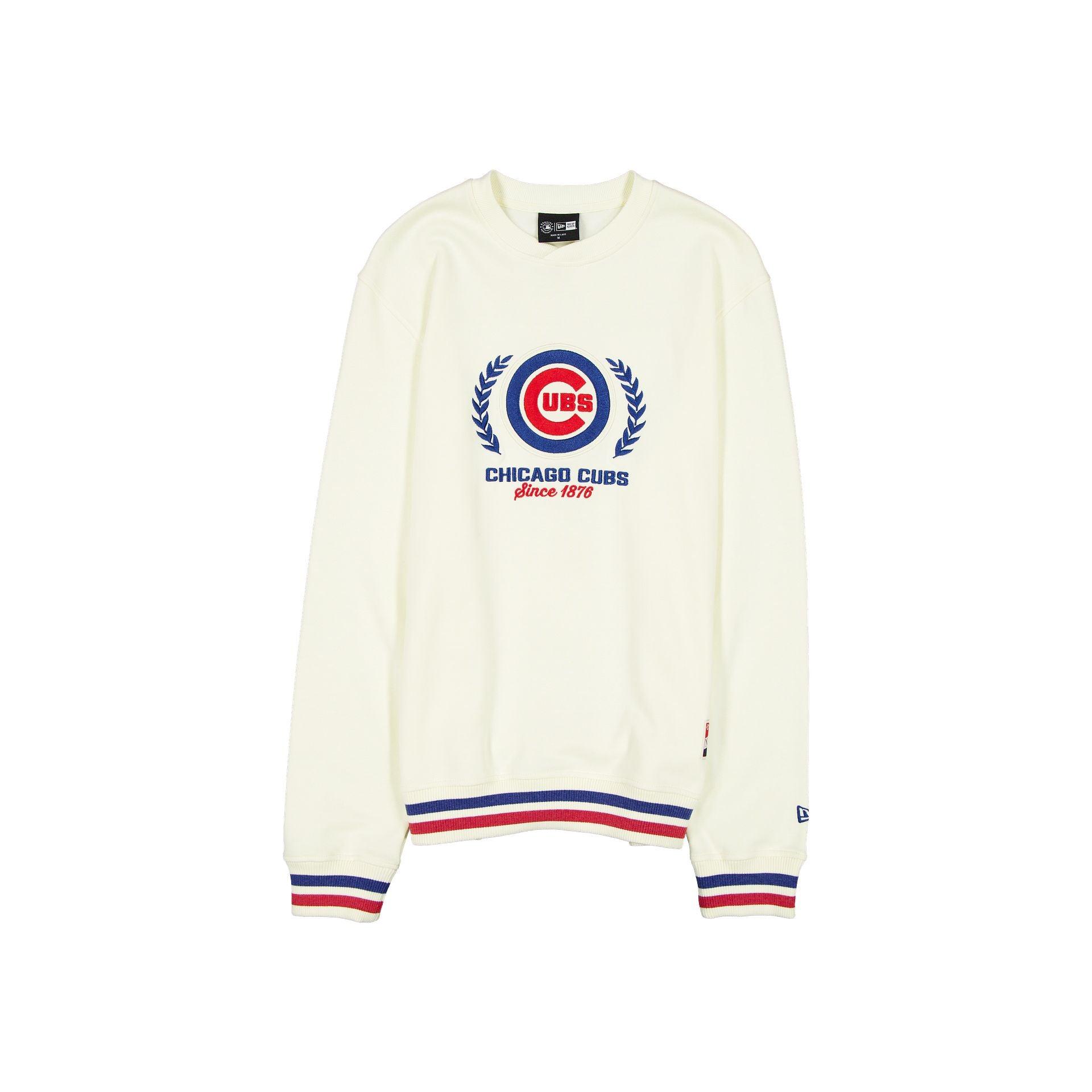 Los Angeles Dodgers Throwback Chrome White Crewneck Male Product Image