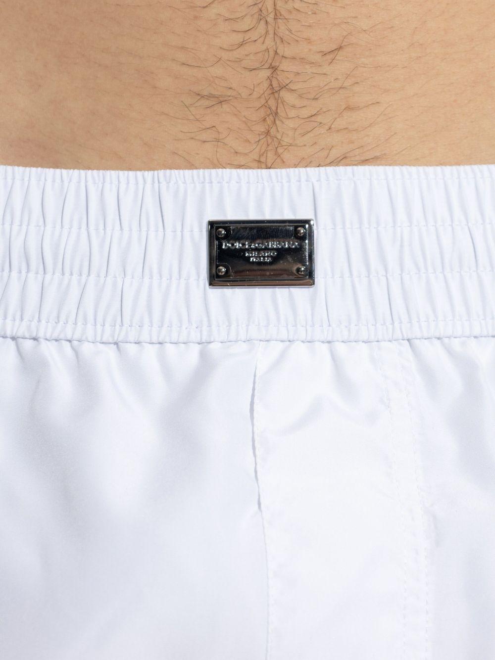 logo-plaque swim shorts Product Image