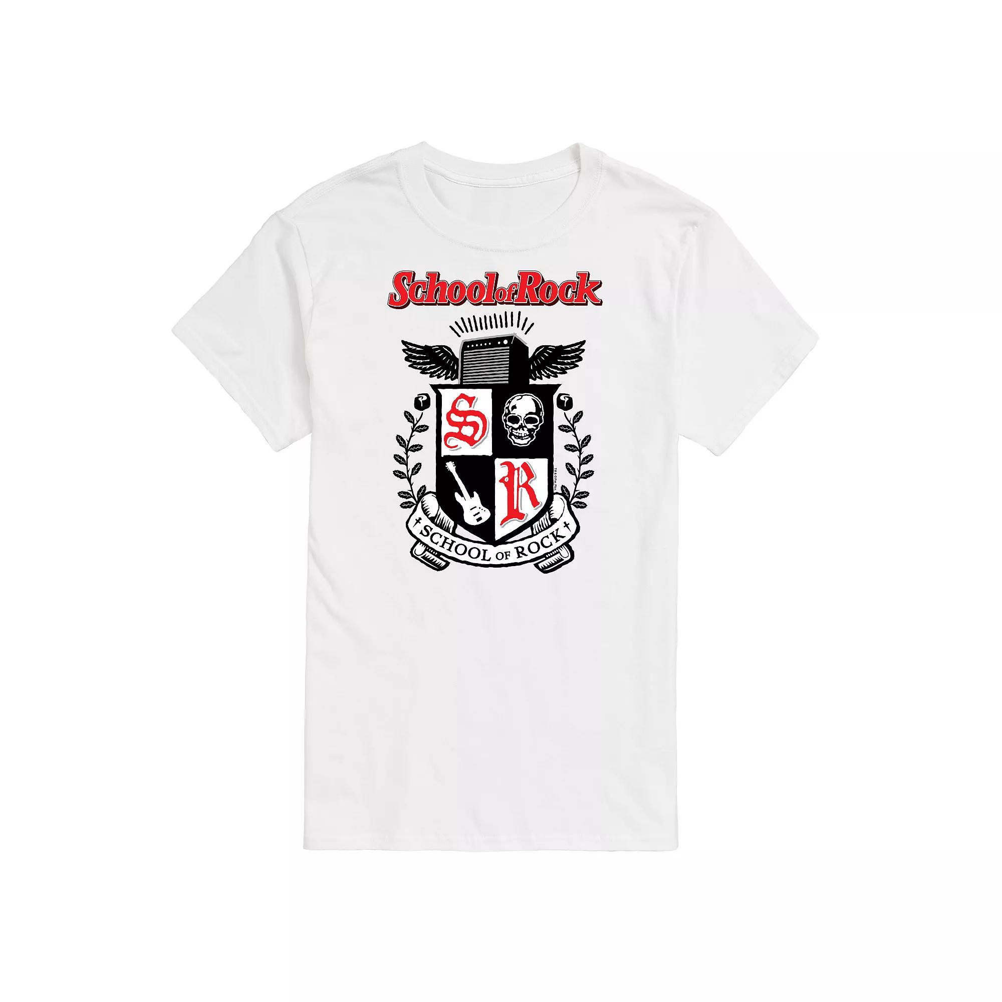 Men's School Of Rock Crest Graphic Tee,  Product Image