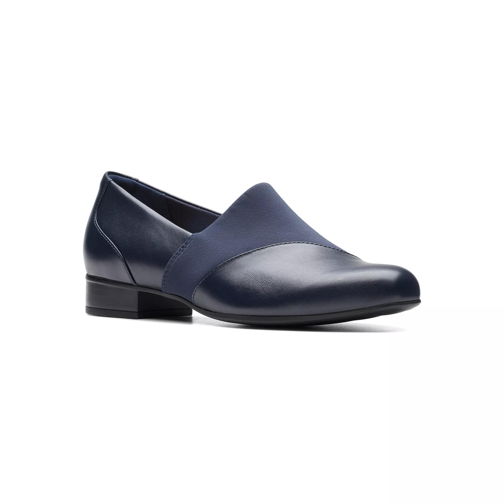 Clarks® Juliet Gem Women's Leather Slip-On Shoes,  Product Image