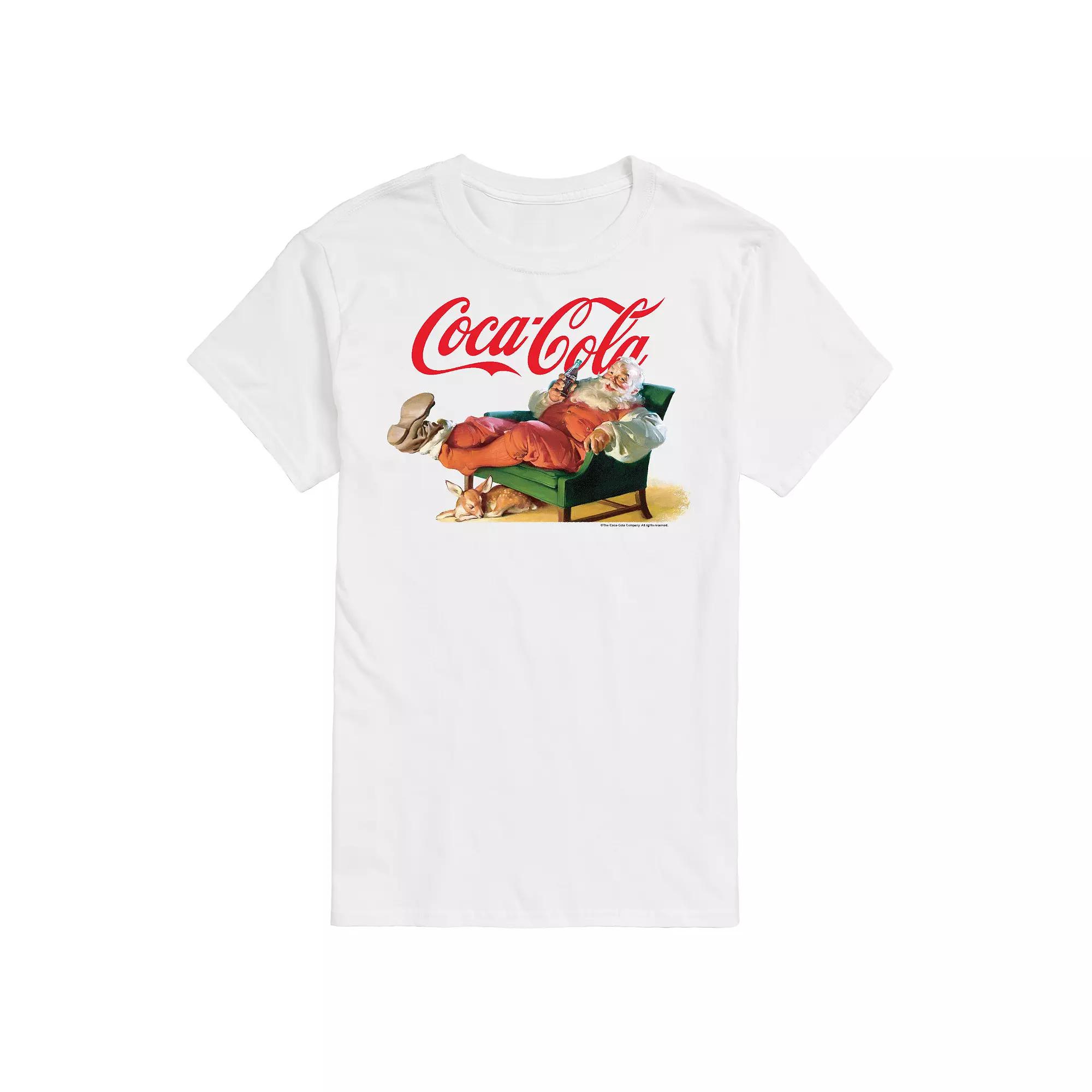 Men's CocaCola Santa Coke Tee,  Product Image