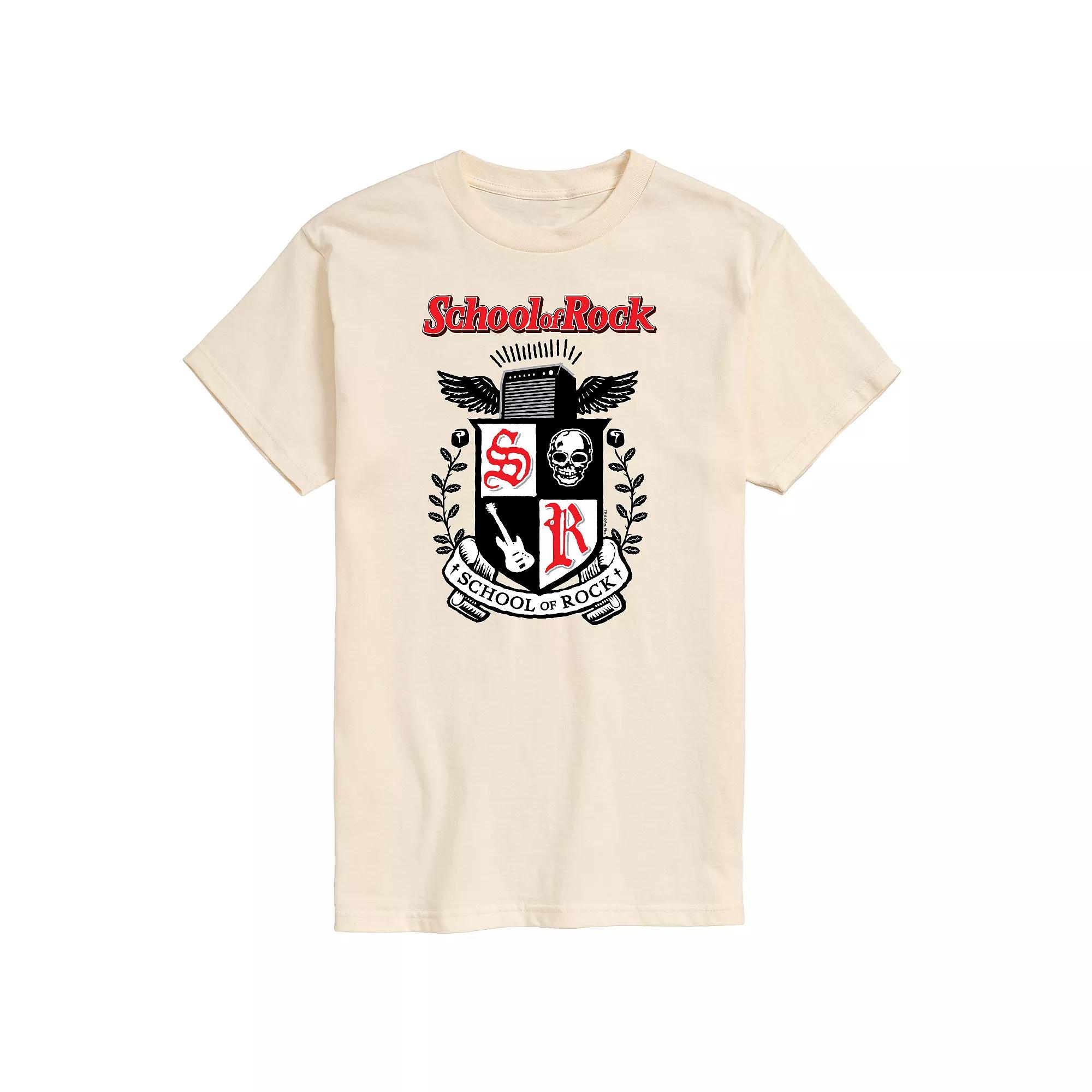 Men's School Of Rock Crest Graphic Tee,  Product Image
