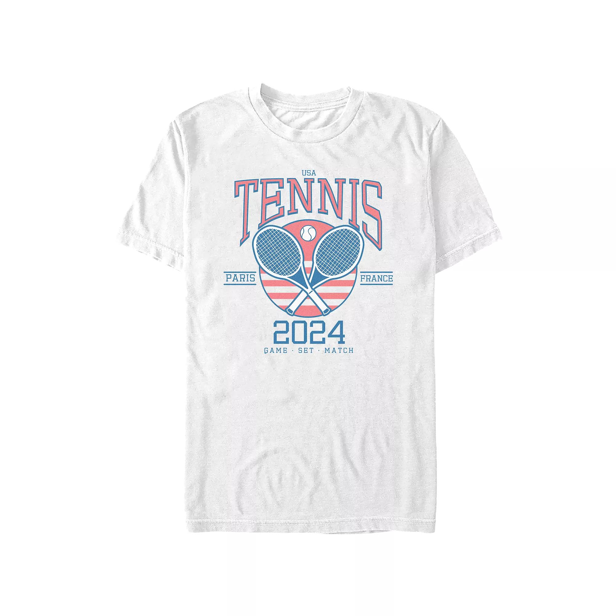 Men's Tennis USA Paris 2024 Graphic Tee,  Product Image