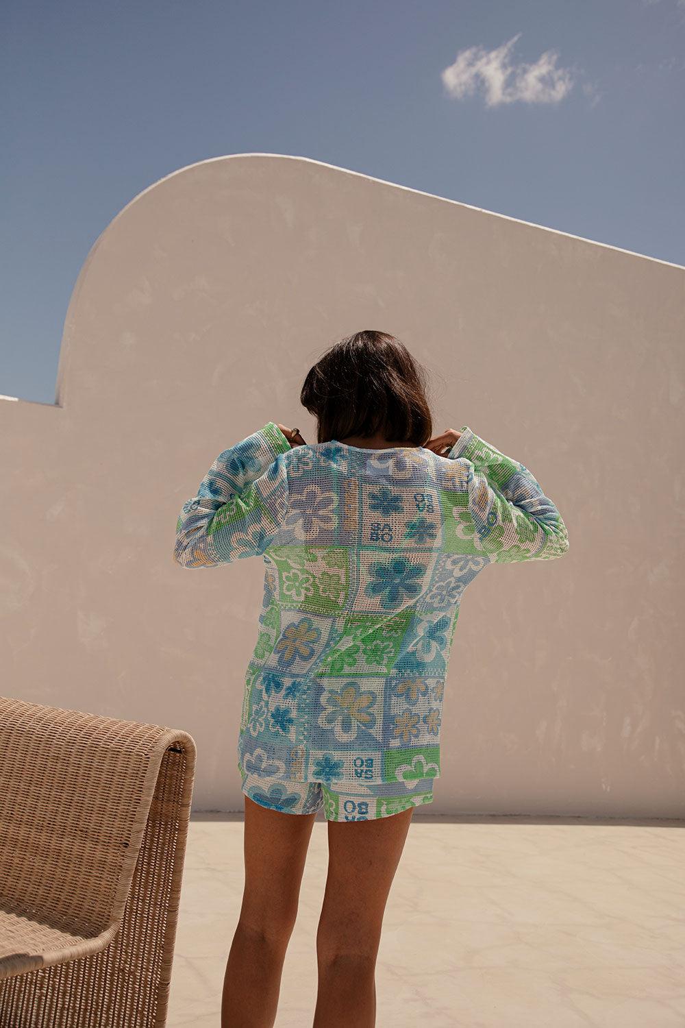 Sari Top - Verano Floral Product Image