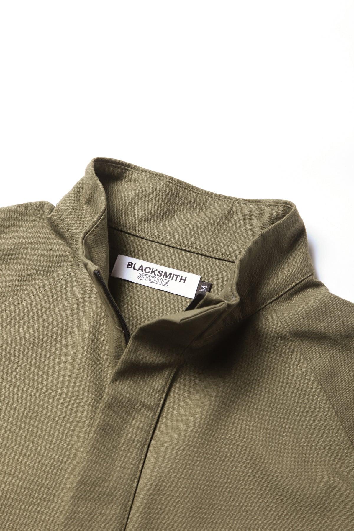 Blacksmith - Popover Wind Shirt - Olive Product Image
