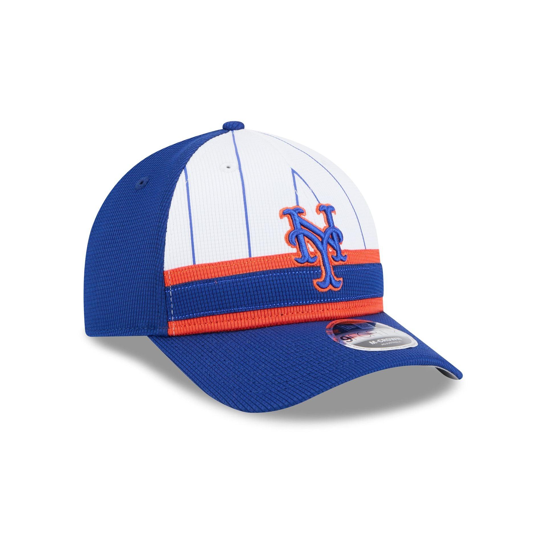 New York Mets 2025 Batting Practice 9FORTY M-Crown Snapback Hat Male Product Image