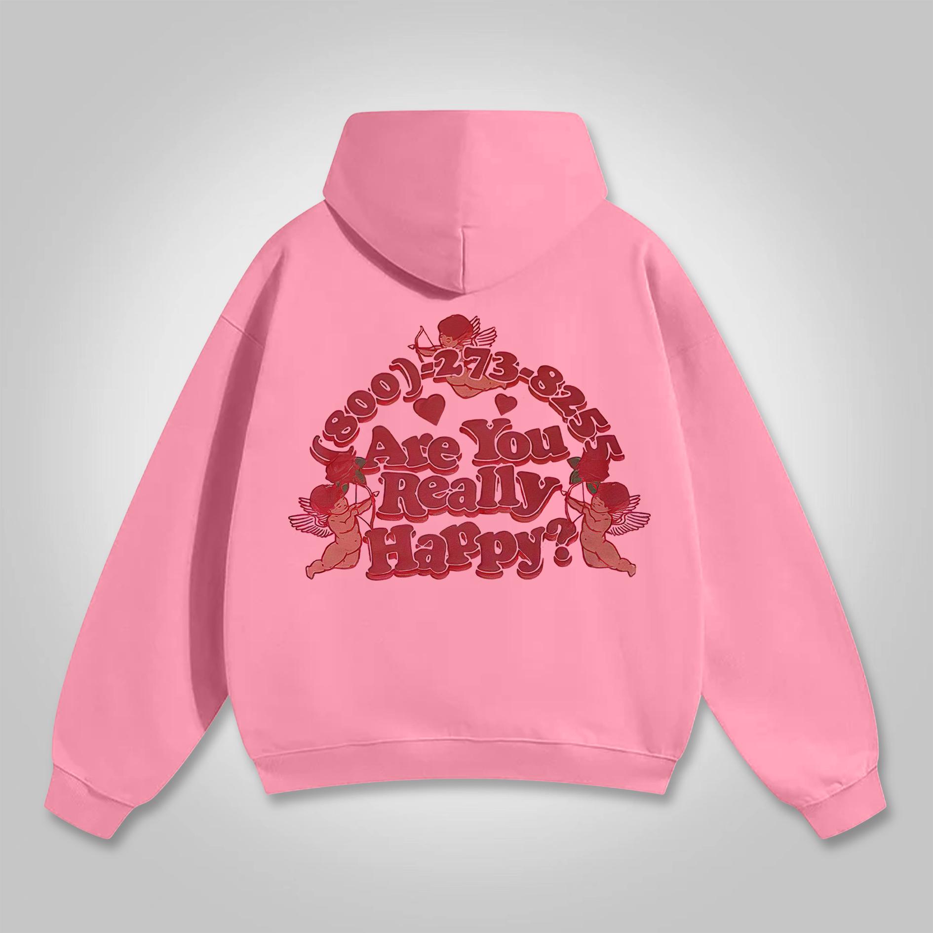 Euphoric Puff Print Graphic Pullover Hoodie Product Image