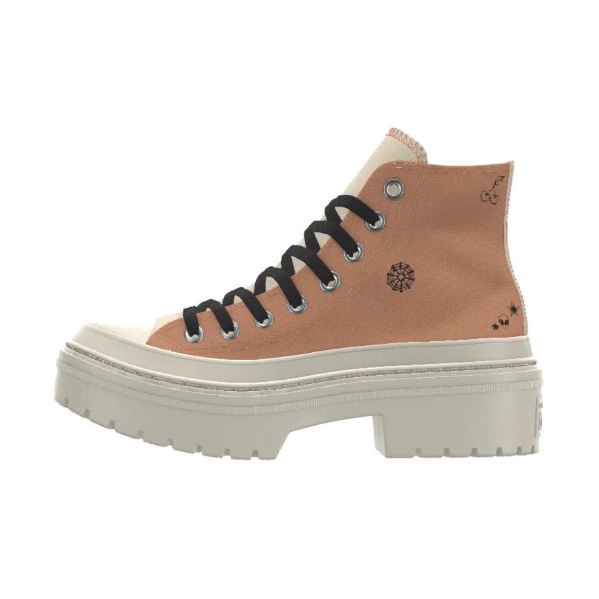 Custom Chuck Taylor All Star Lugged Heel Platform By You Product Image