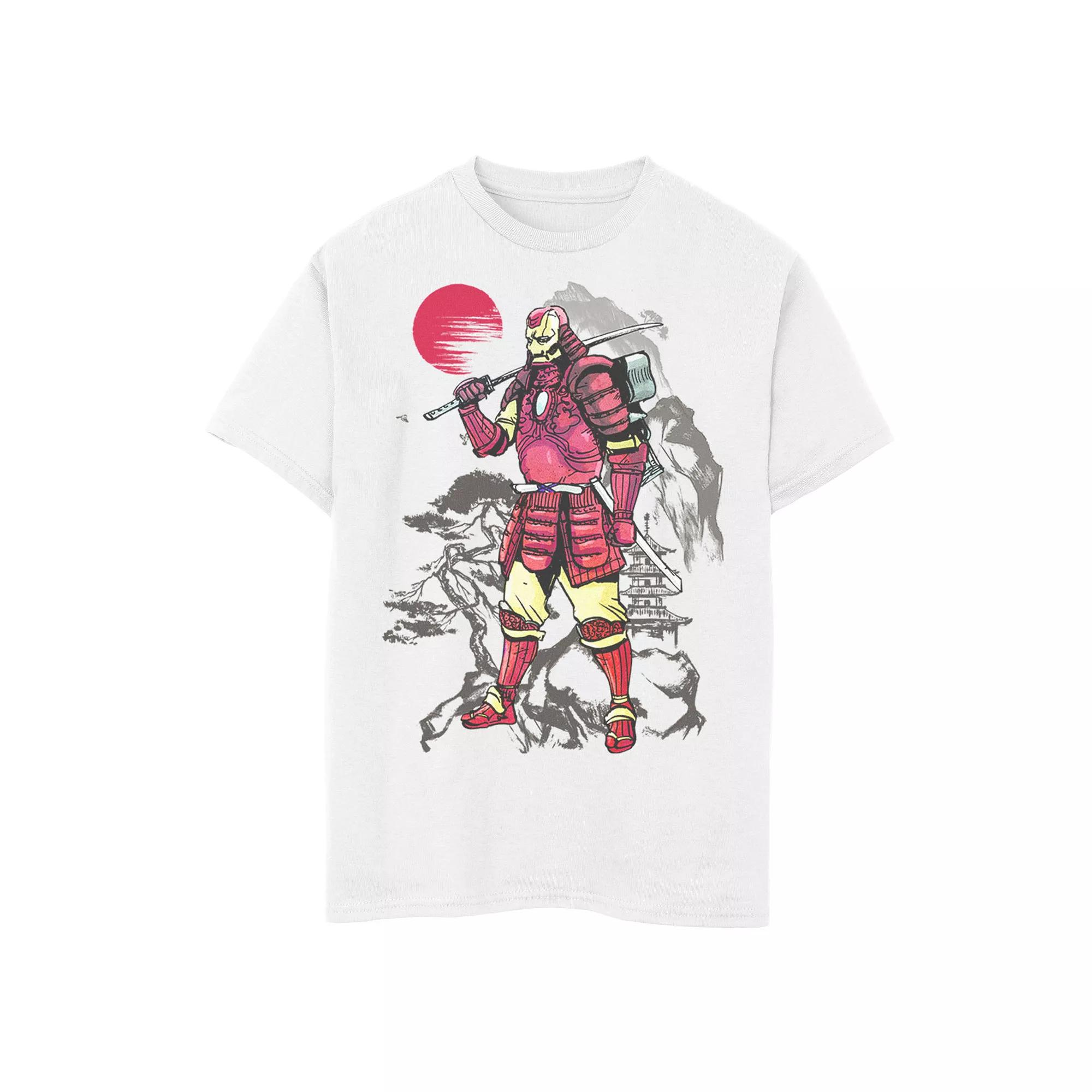 Boys 6-20 Marvel Iron Man Samurai Mountain Sunset Tee, Boy's,  Product Image