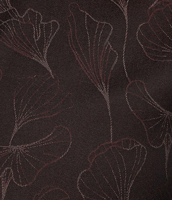 Murano Big & Tall Timeless Twenties Slim Fit Floral Print Long Sleeve Woven Shirt Product Image