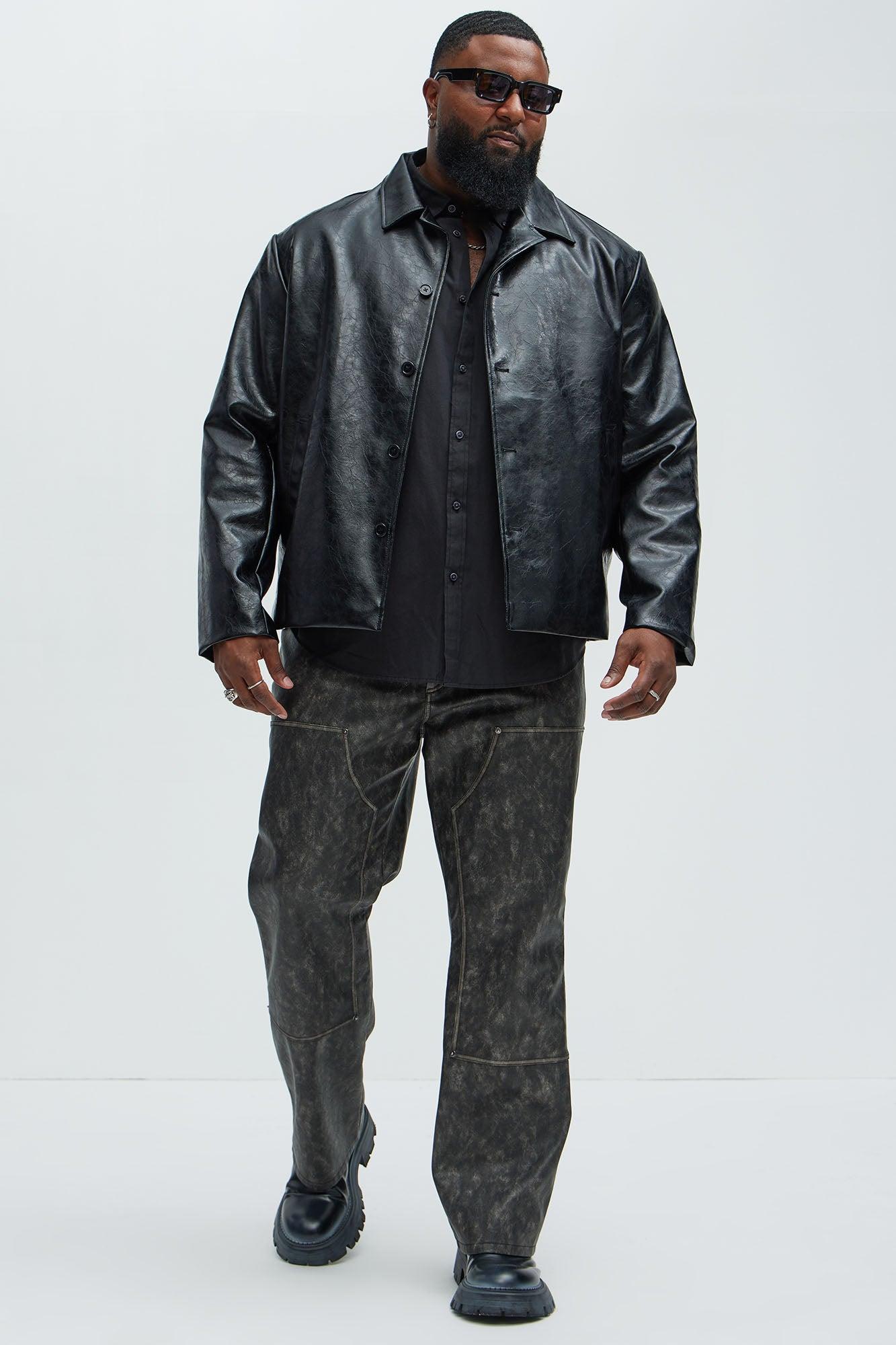 Marley Wash Carpenter Straight Pants - Black/combo Product Image