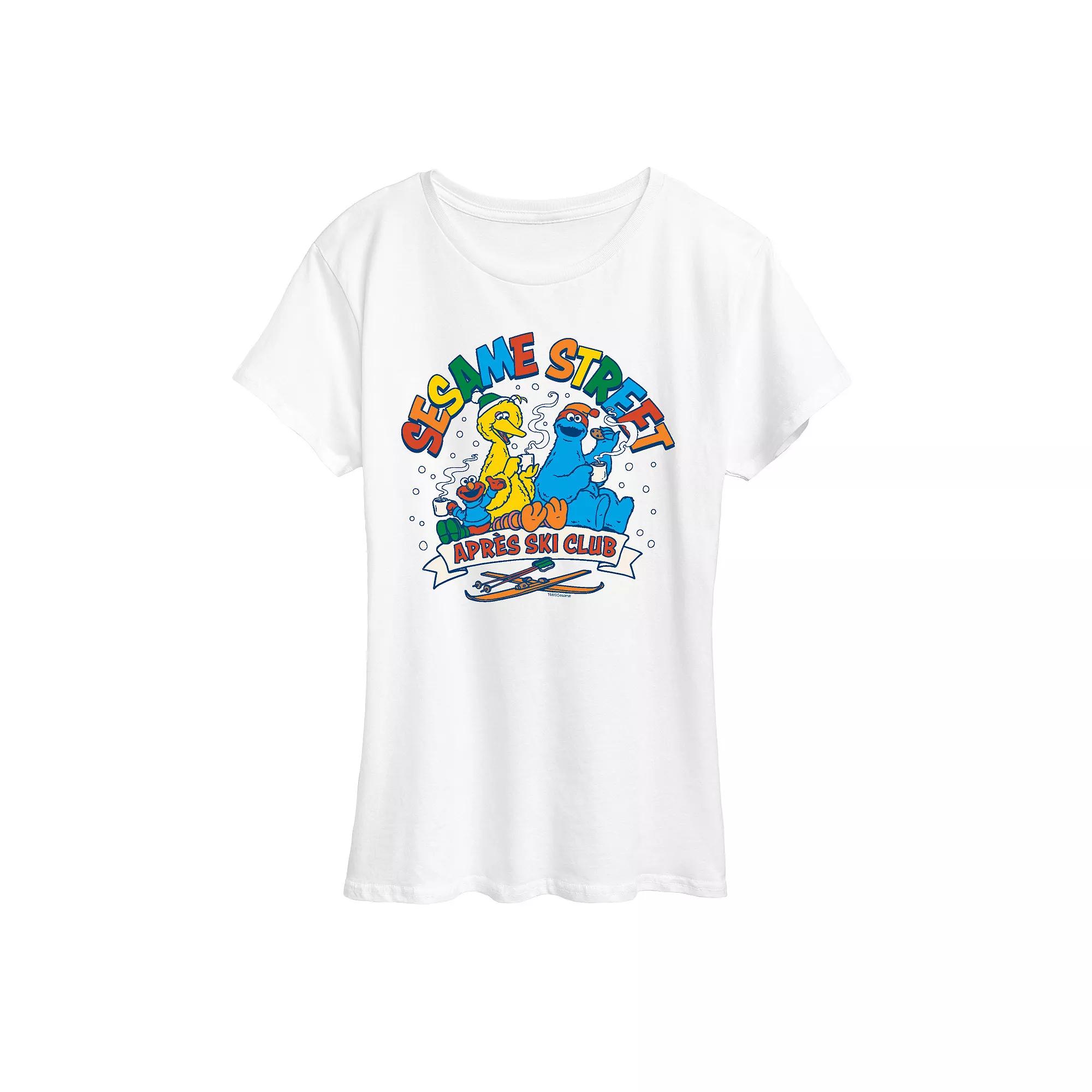 Women's Sesame Street Après Ski Club Graphic Tee,  Product Image