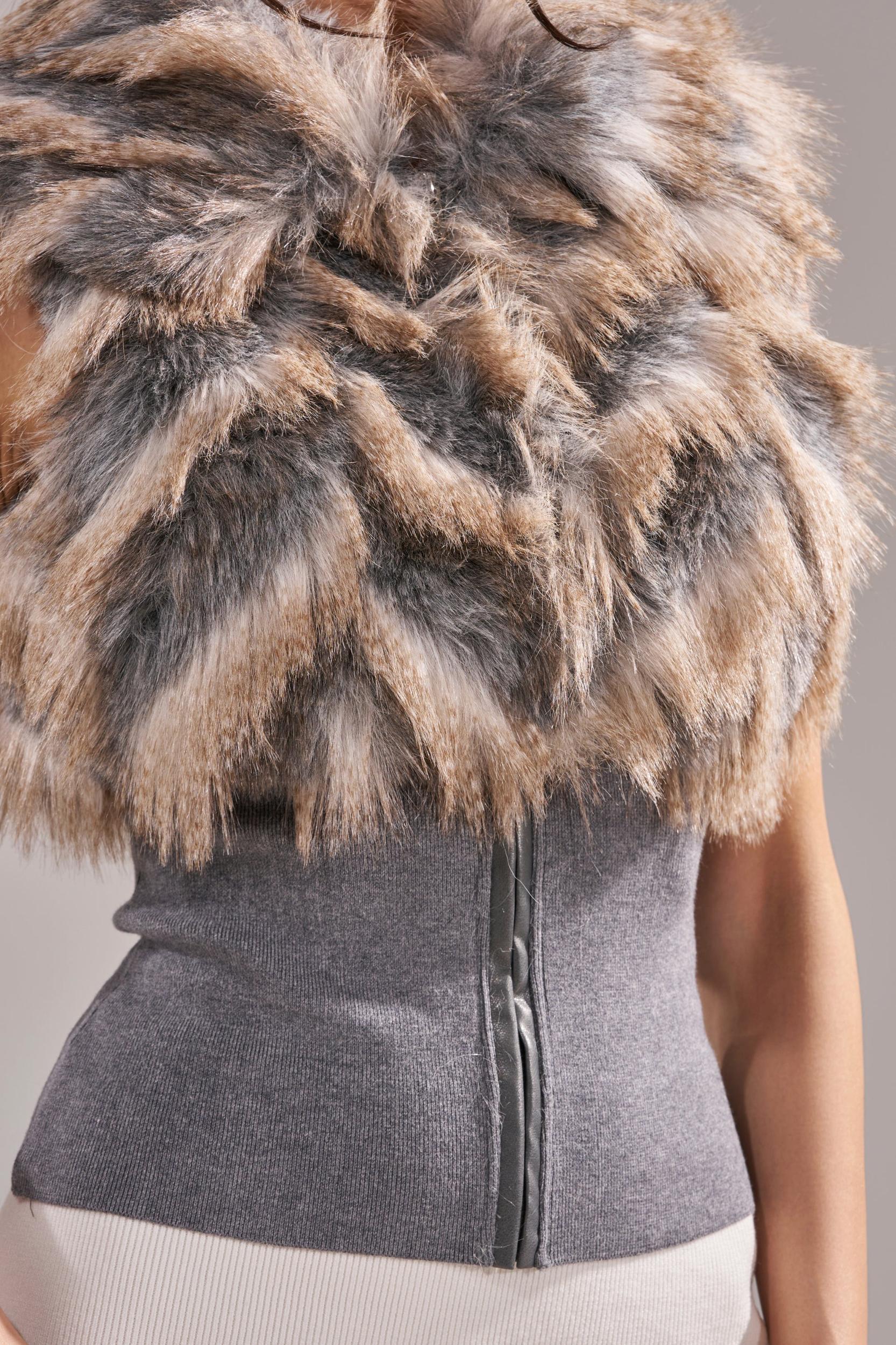 NEW SENSATION FUR TOP Product Image