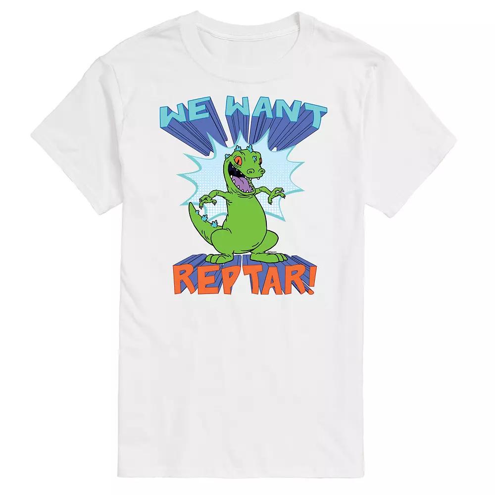 Big & Tall Rugrats We Want Reptar Graphic Tee, Men's,  Product Image